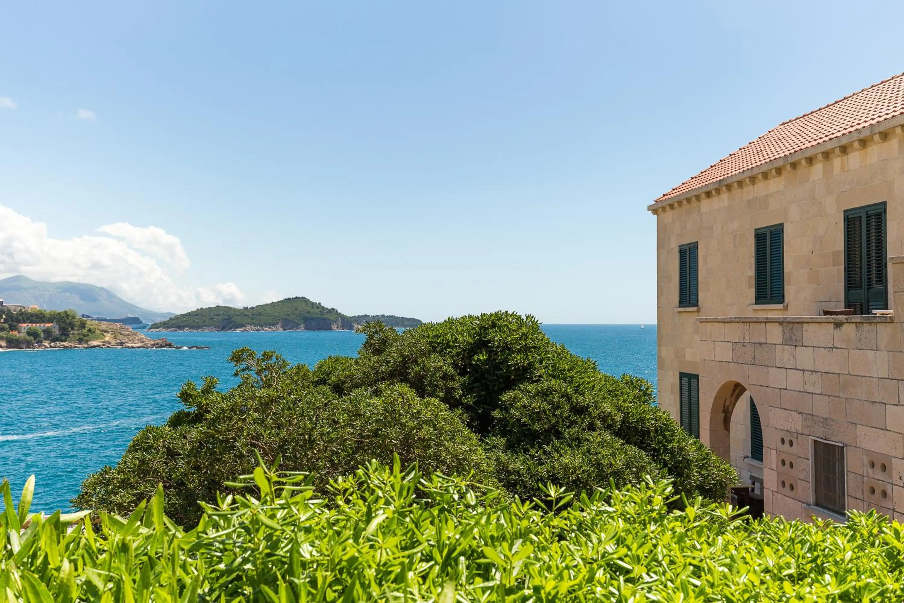 Sea view in Guest House Steel