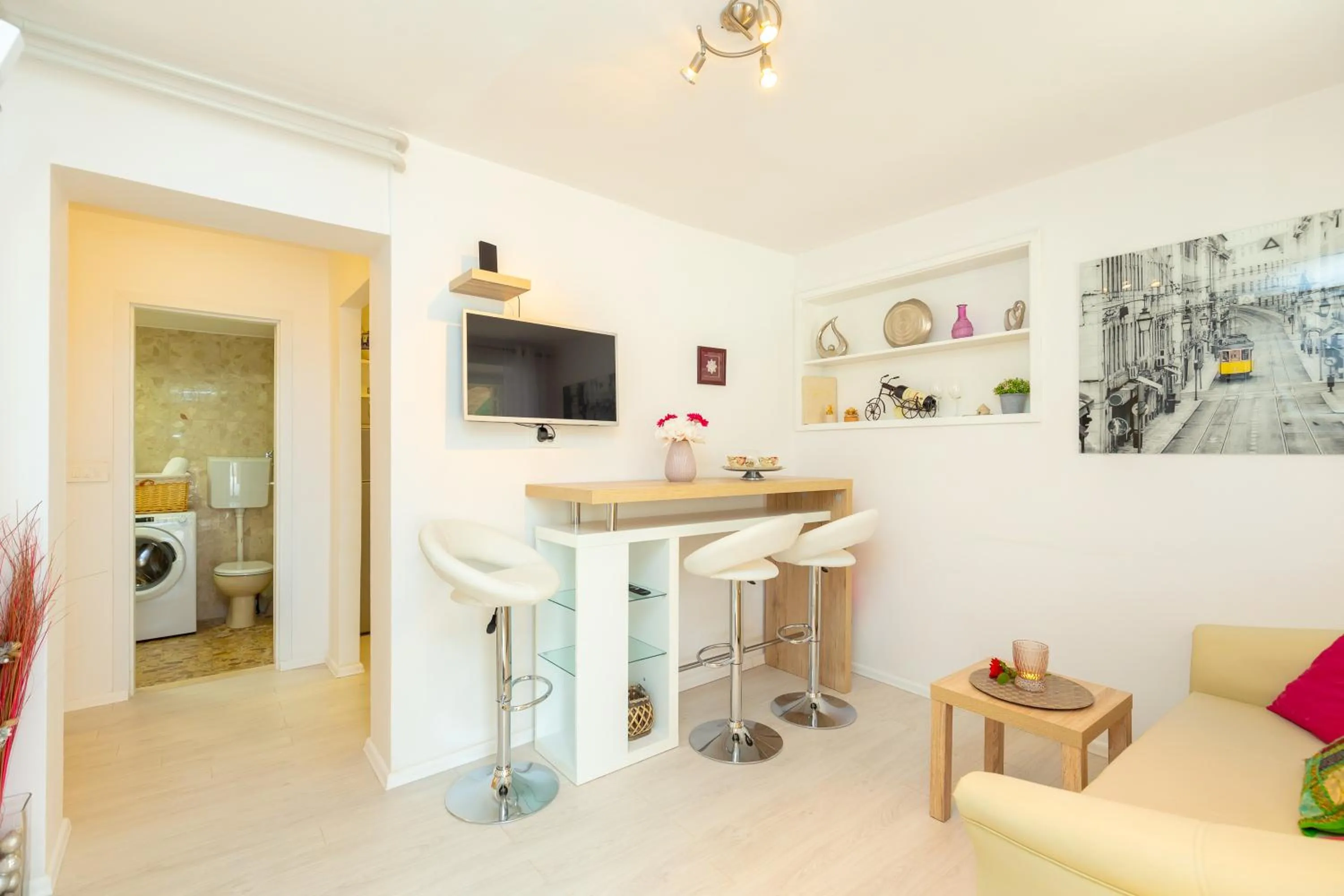 Living room in Guest House Steel