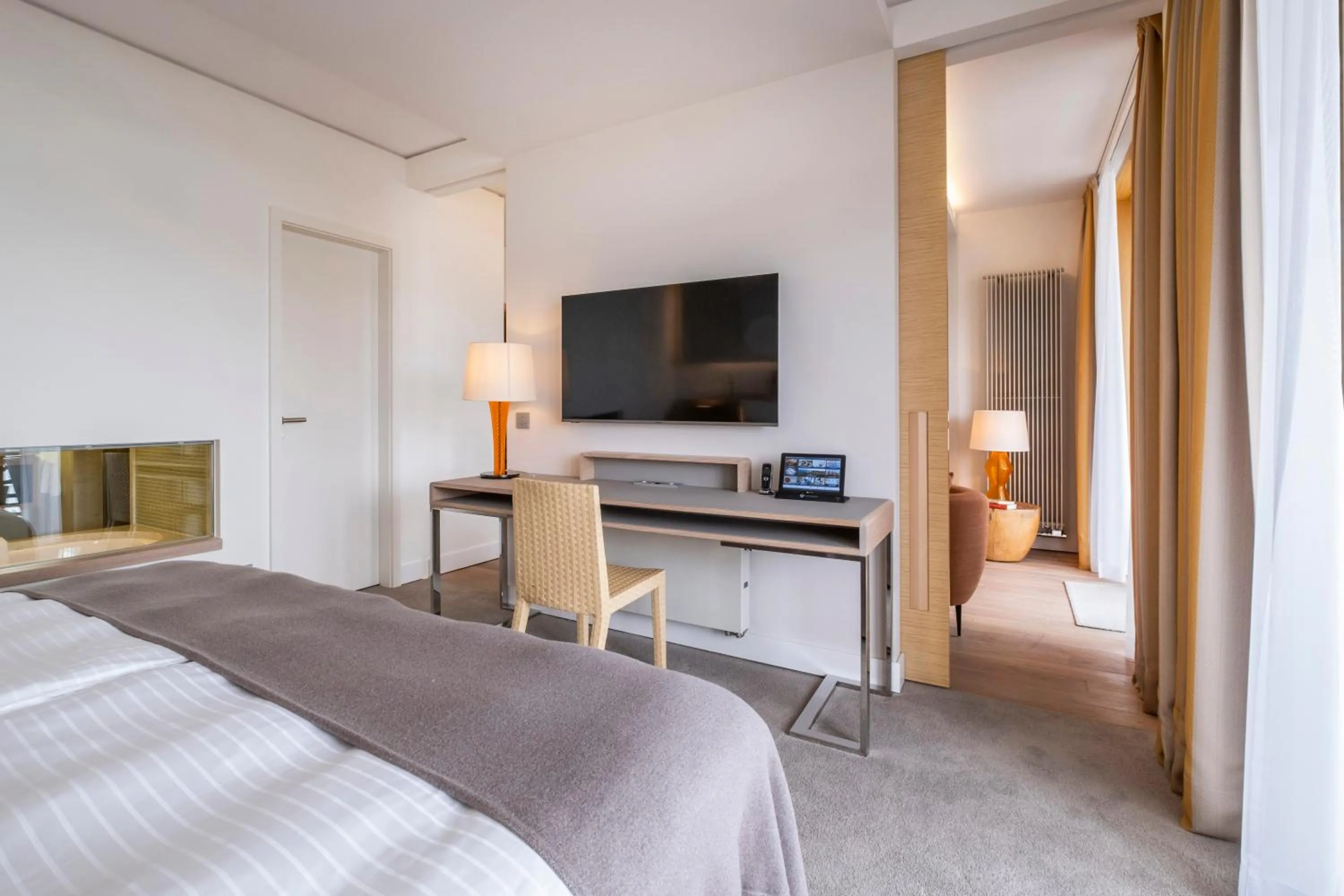 Bed in BUDERSAND Hotel - Golf & Spa - Sylt