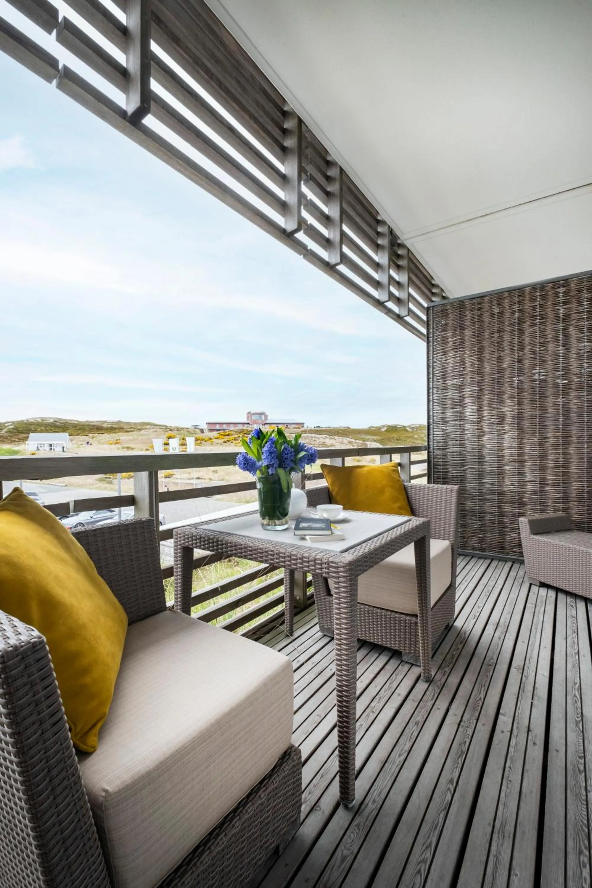 Balcony/Terrace in BUDERSAND Hotel - Golf & Spa - Sylt