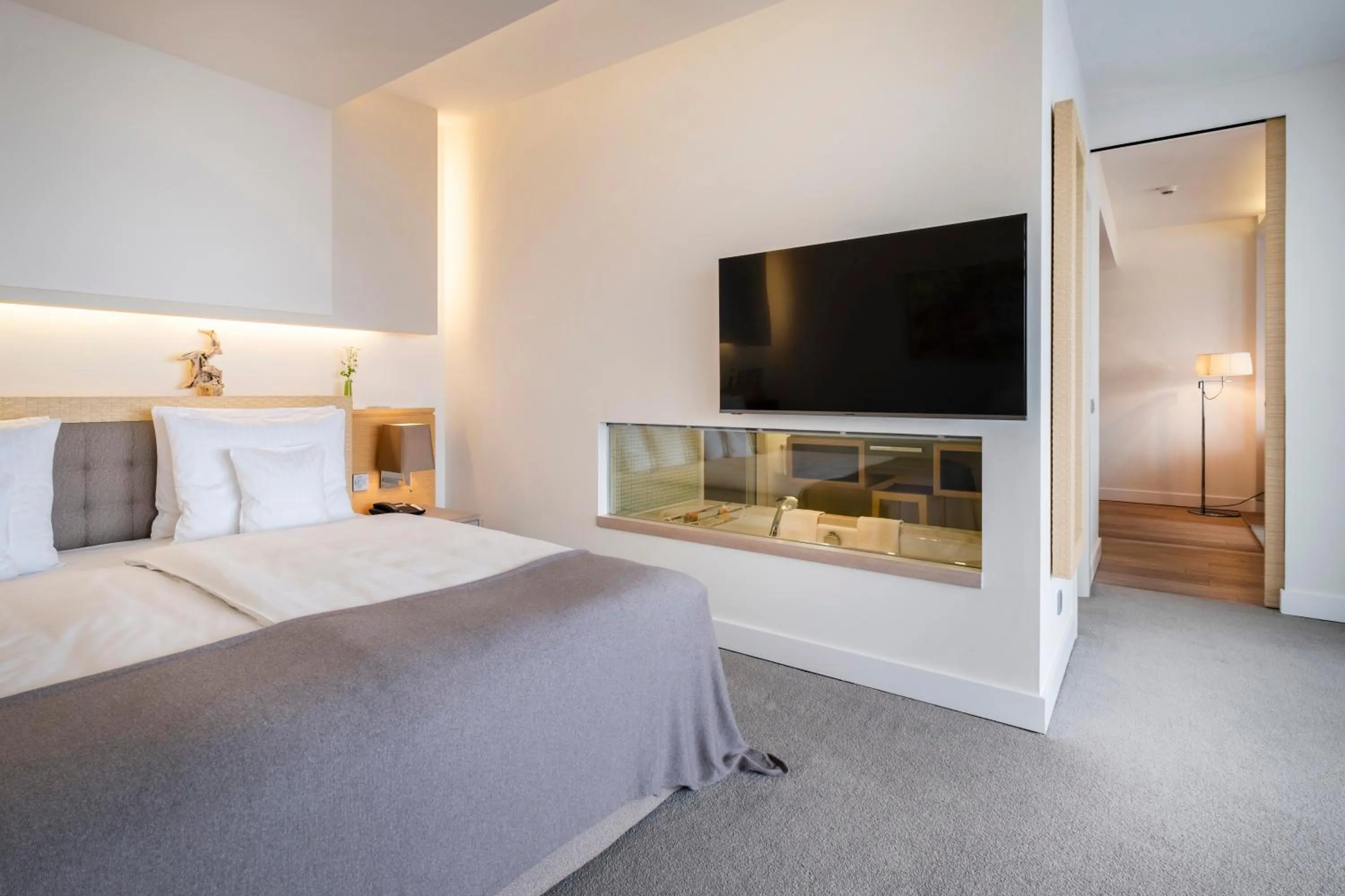 Bed in BUDERSAND Hotel - Golf & Spa - Sylt