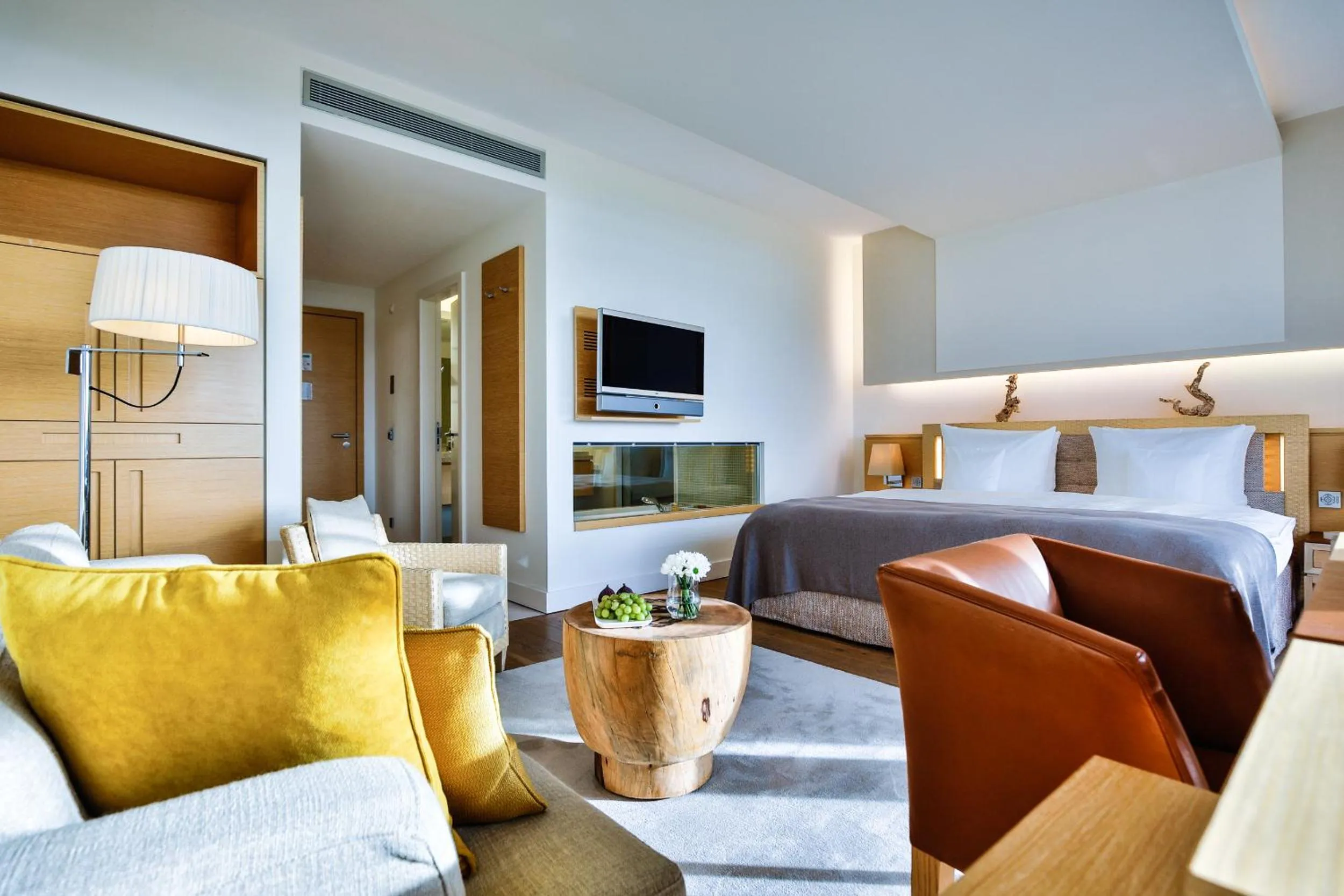 Bed in BUDERSAND Hotel - Golf & Spa - Sylt