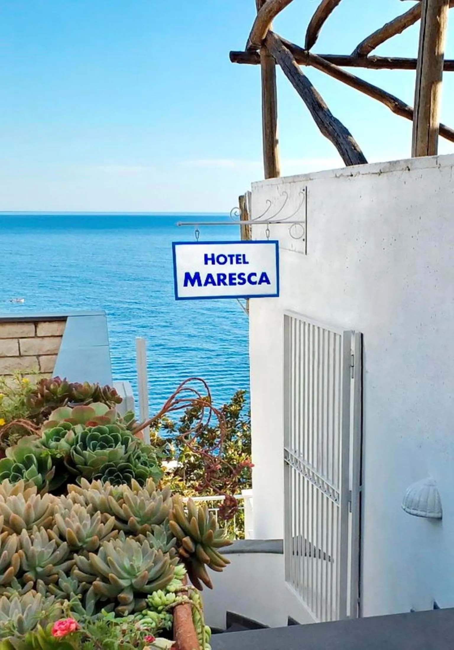 Property building in Maresca Hotel Praiano