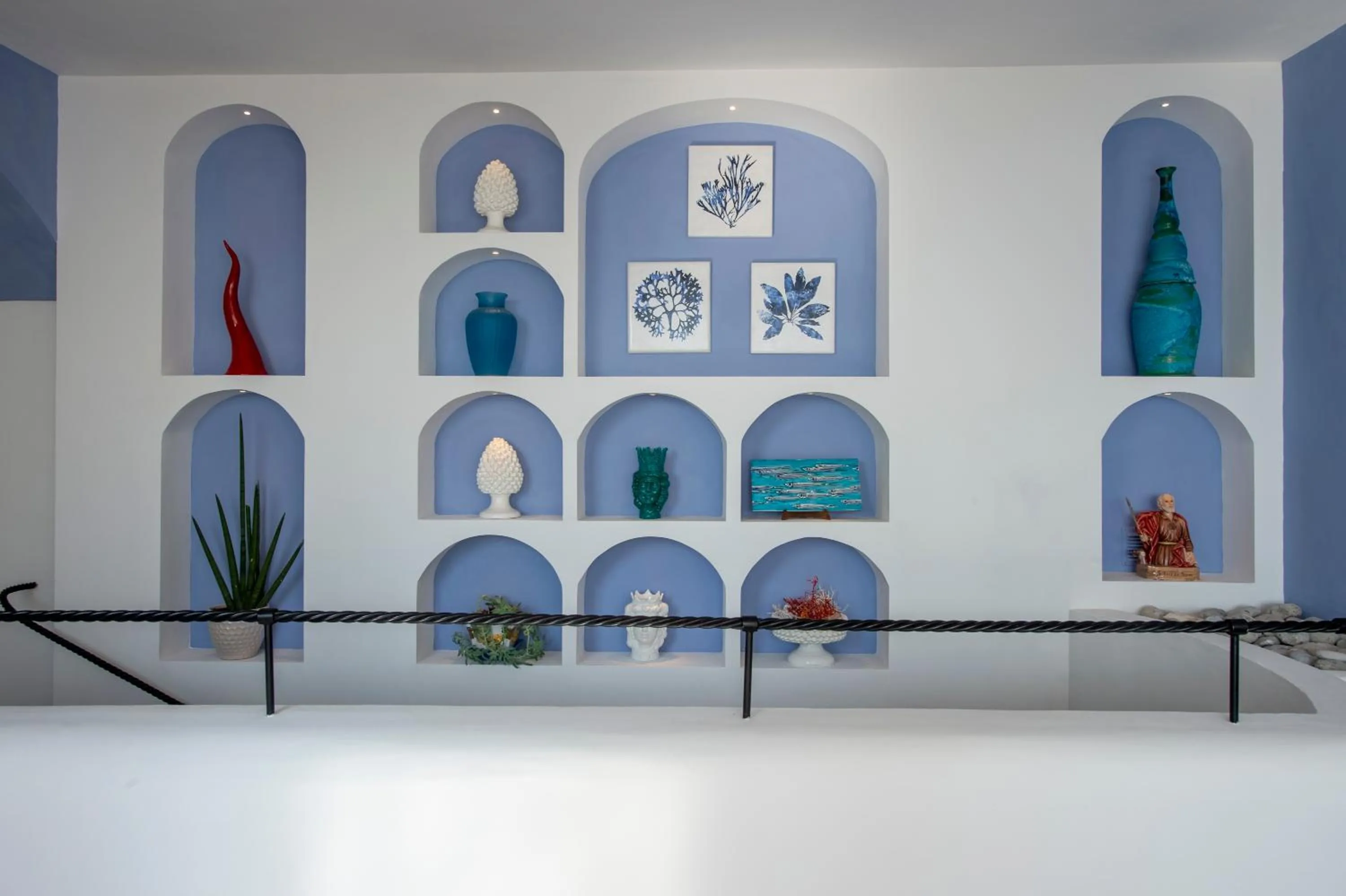 Lobby or reception in Maresca Hotel Praiano