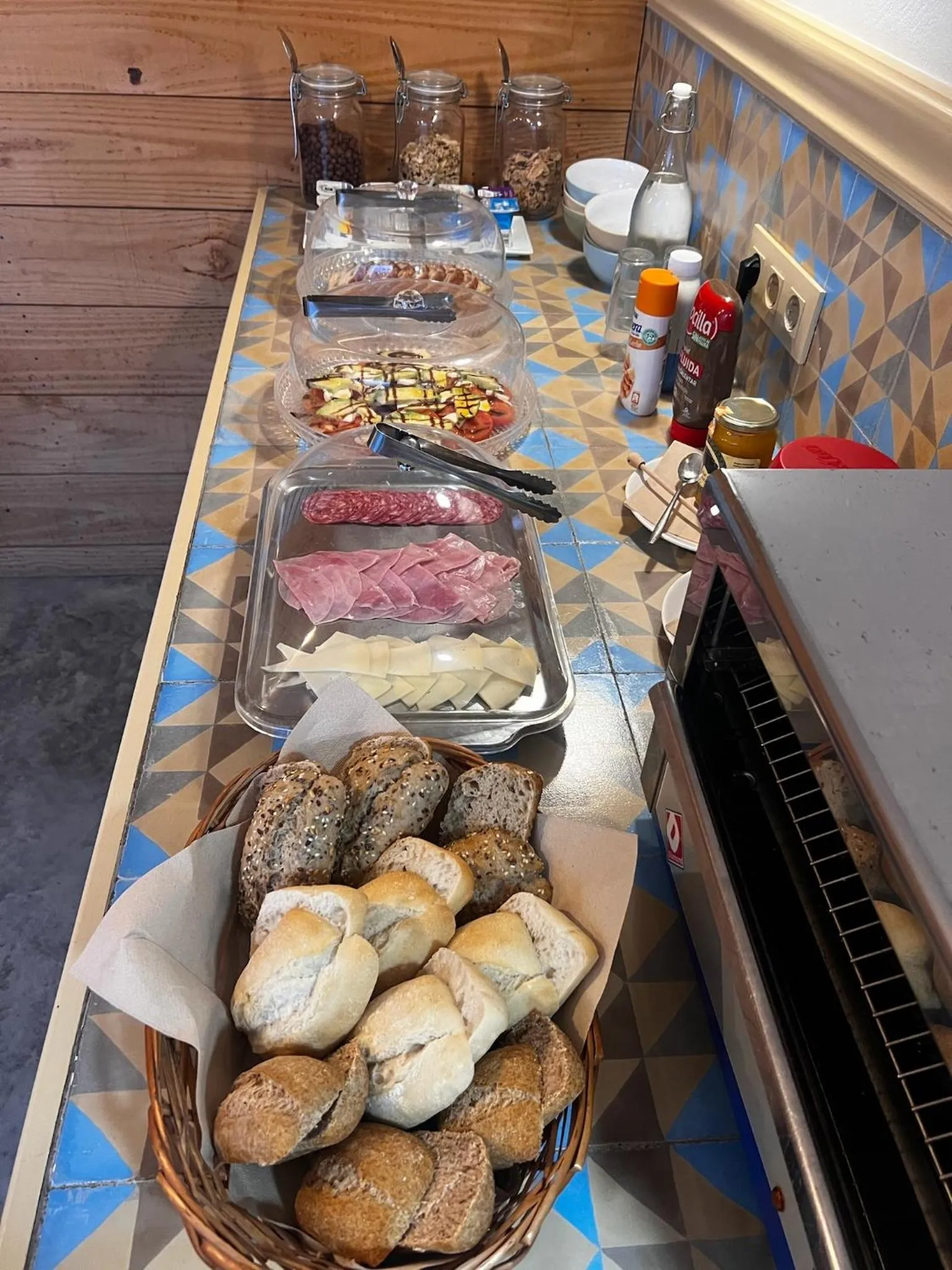 Buffet breakfast in Chipibeach B&B, Hostal Boutique