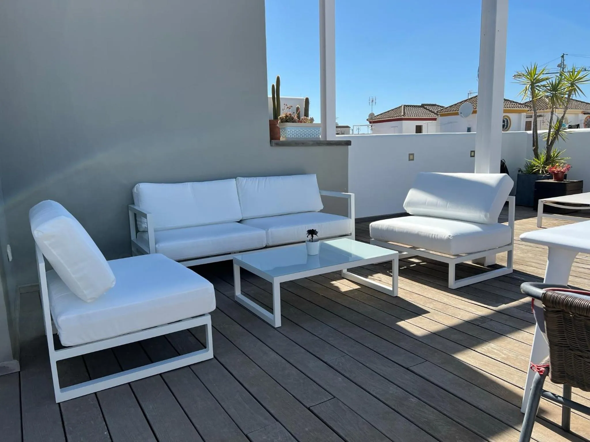 Balcony/Terrace in Chipibeach B&B, Hostal Boutique