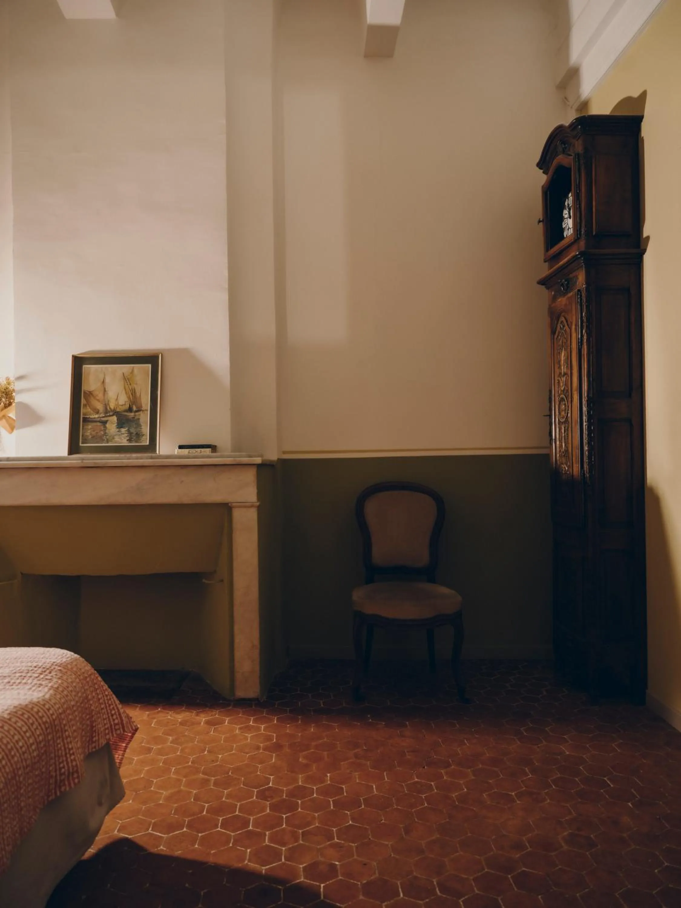 Bed in La Maison d'Odette