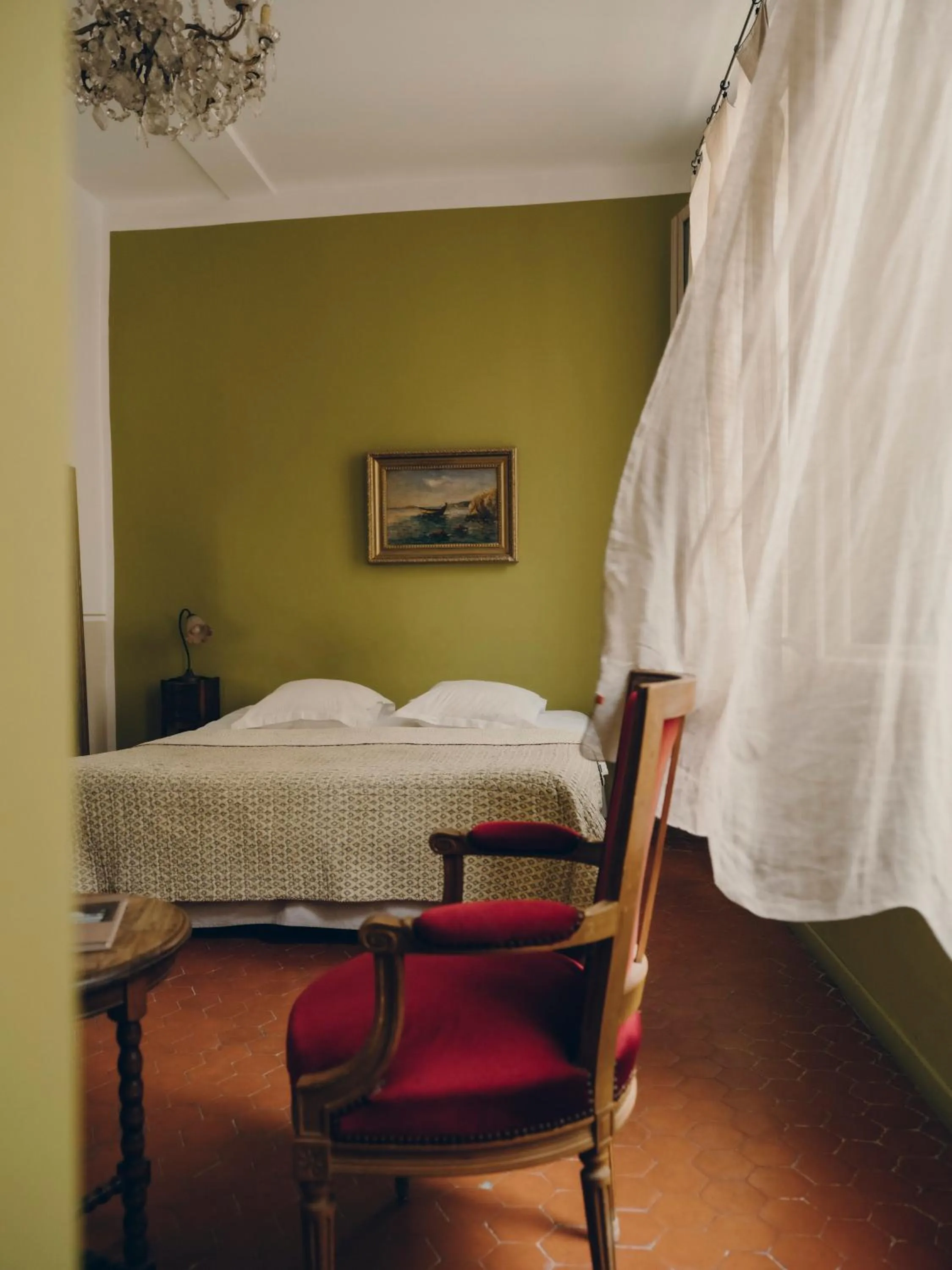 Bed in La Maison d'Odette