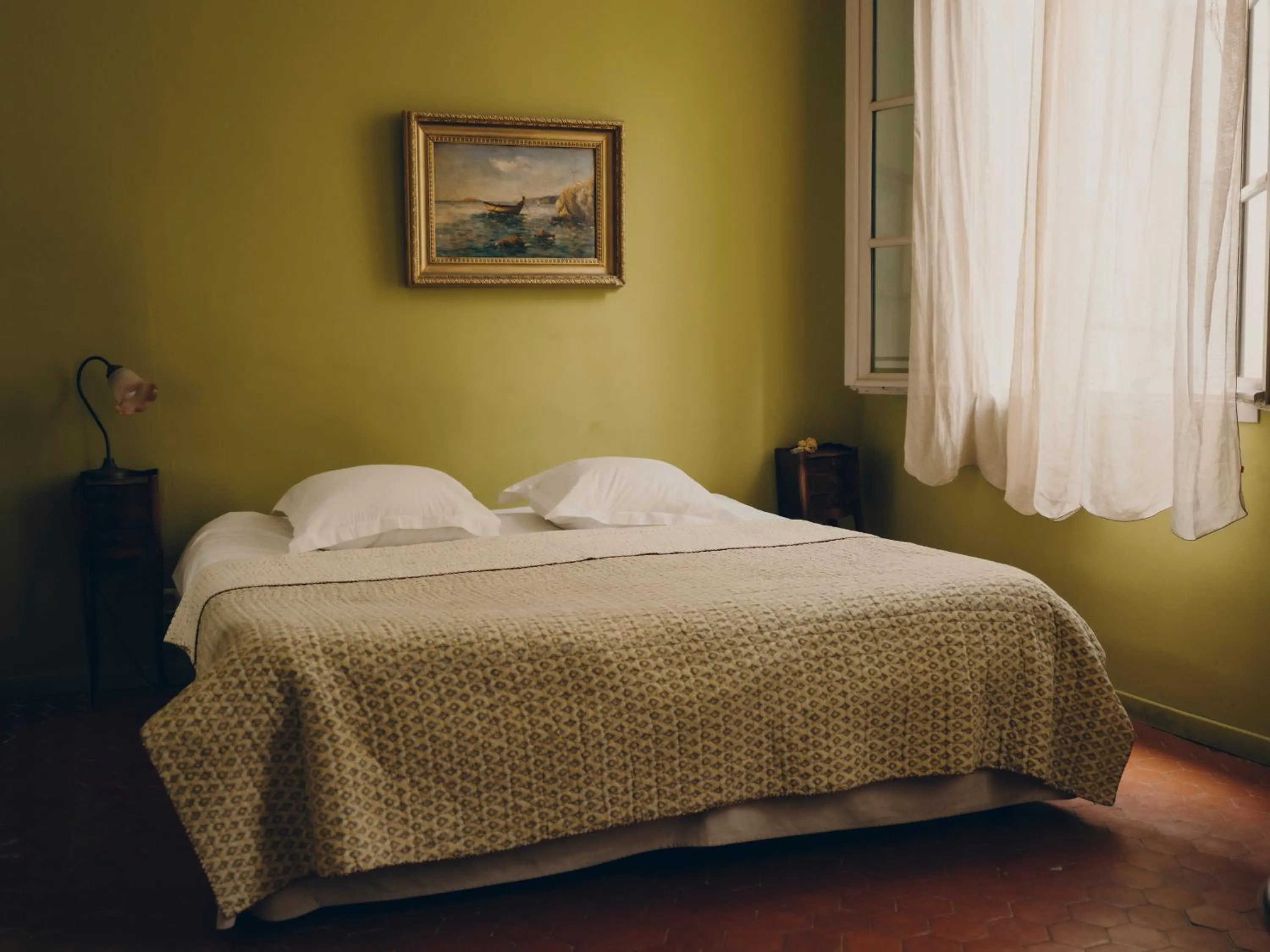Bed in La Maison d'Odette