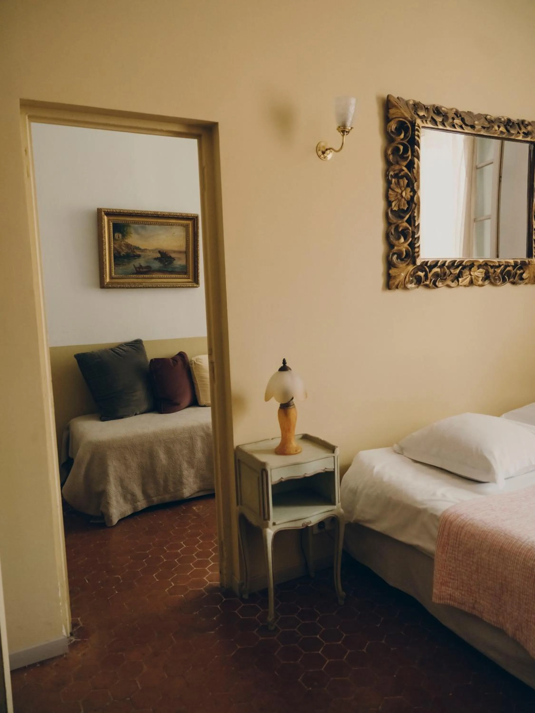 Bed in La Maison d'Odette