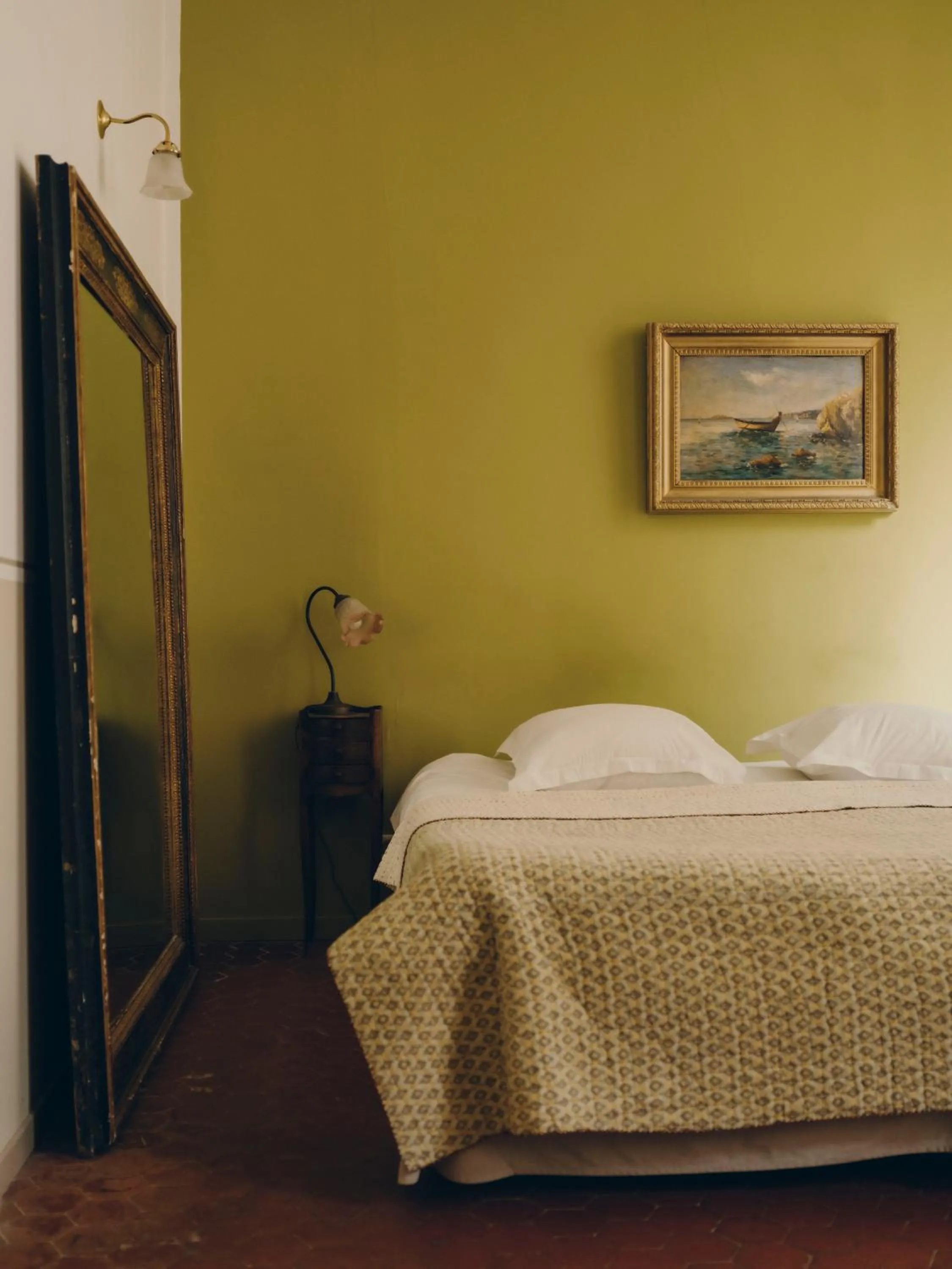 Bed in La Maison d'Odette