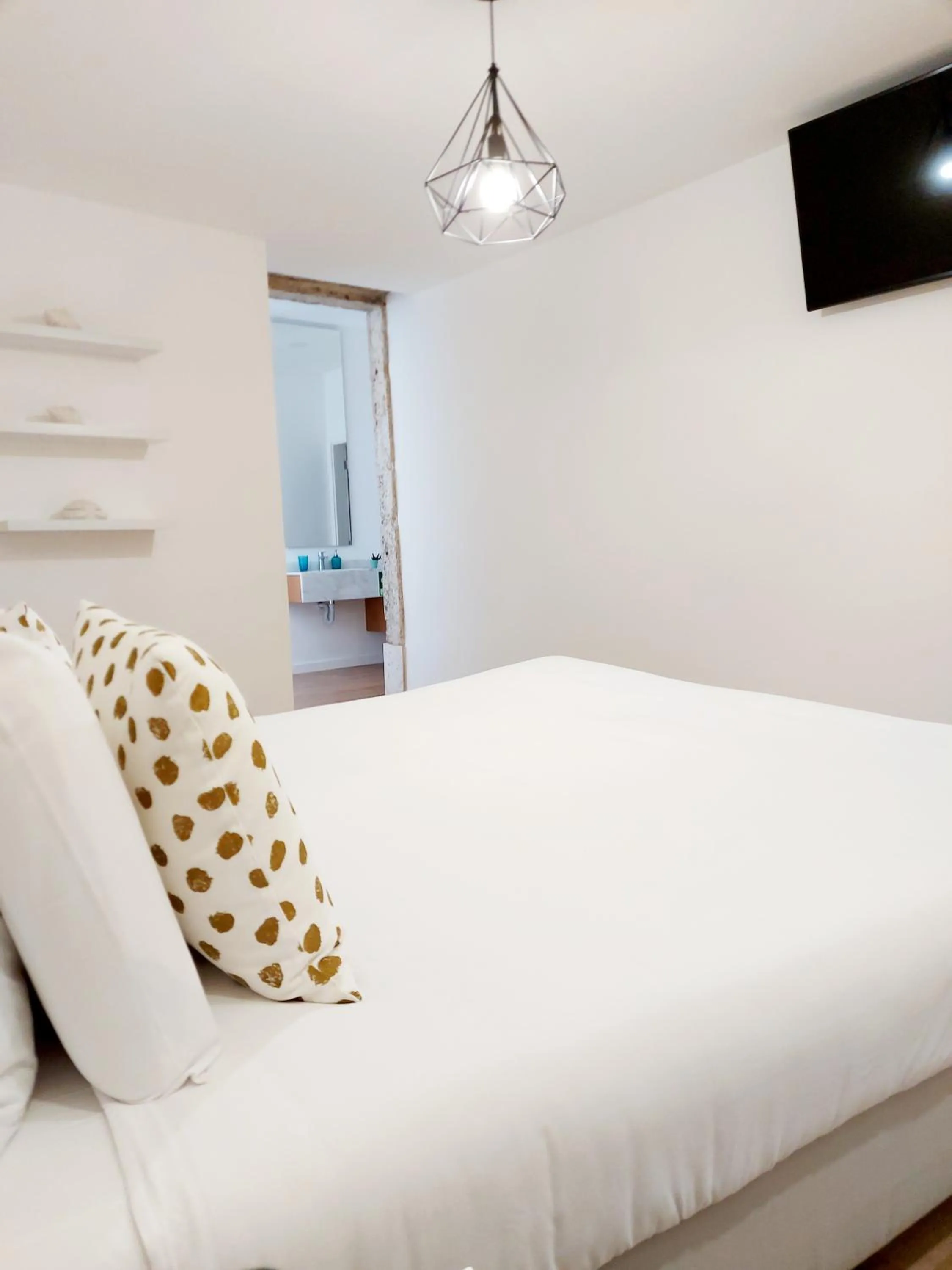 Bedroom, Bed in Residenza Dutzu - Aparthotel Leiria