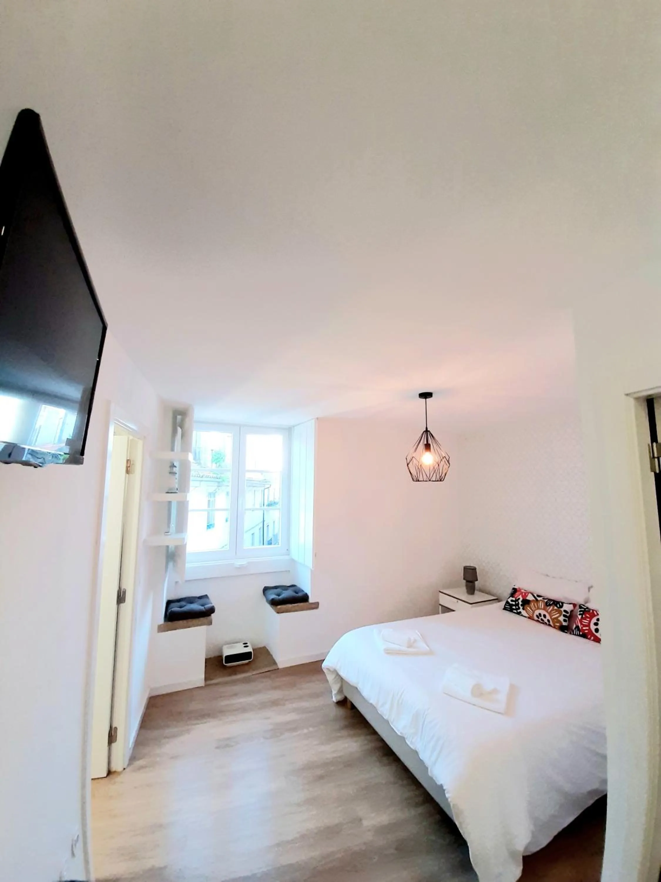 Bedroom, Bed in Residenza Dutzu - Aparthotel Leiria