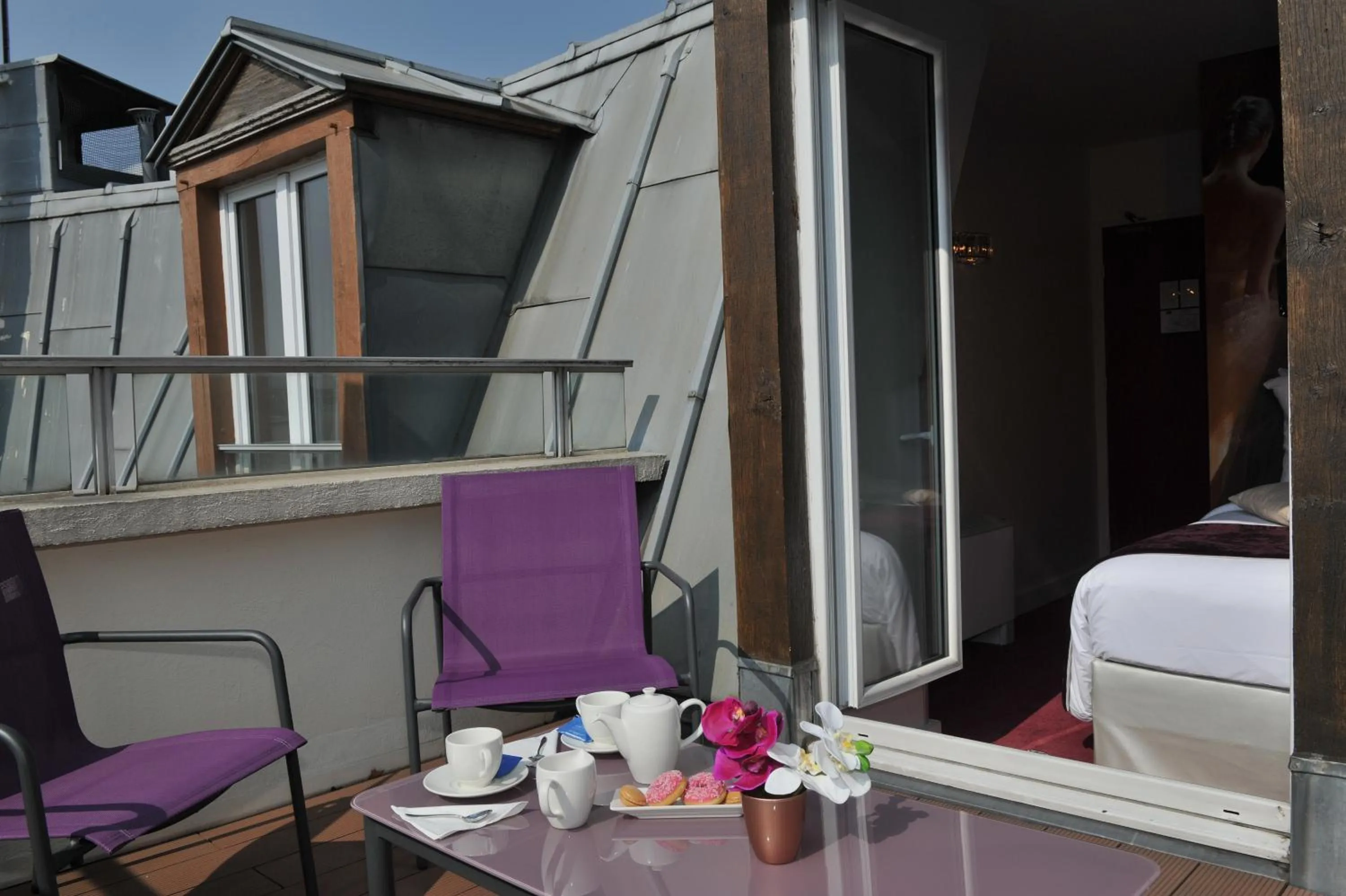 Balcony/Terrace in Mercure Paris Place d'Italie