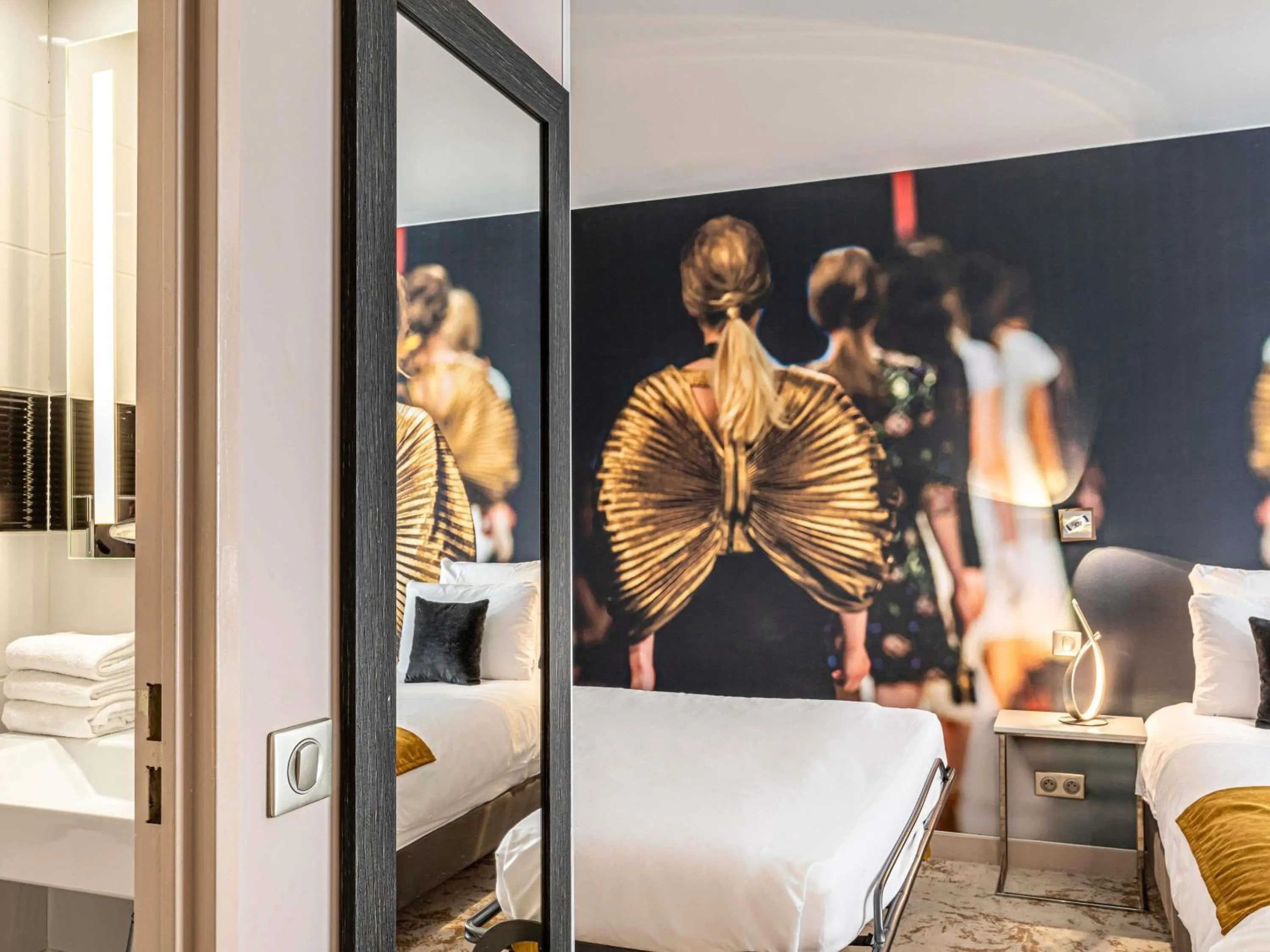 Bedroom, Bed in Mercure Paris Place d'Italie