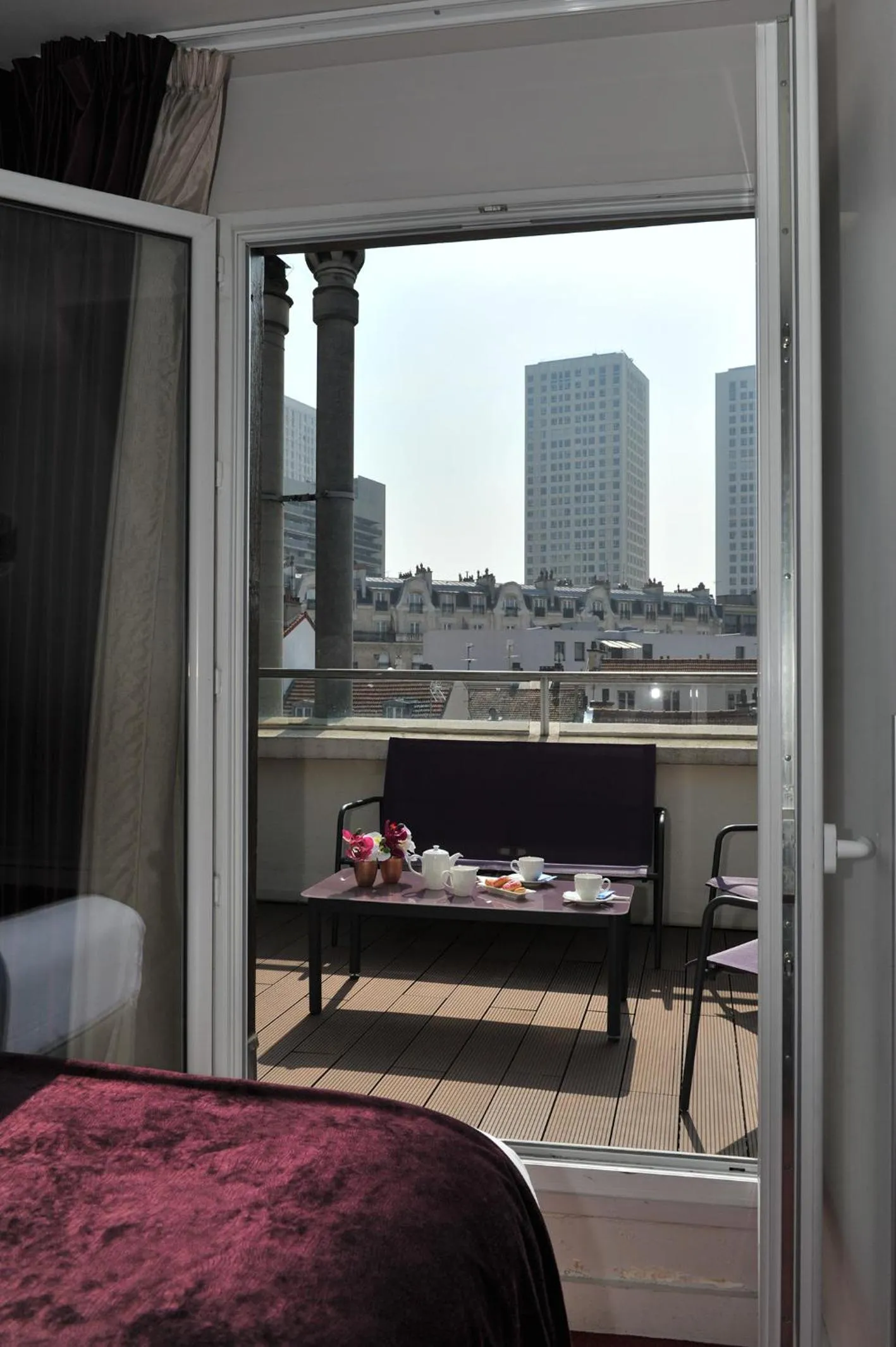 Balcony/Terrace in Mercure Paris Place d'Italie