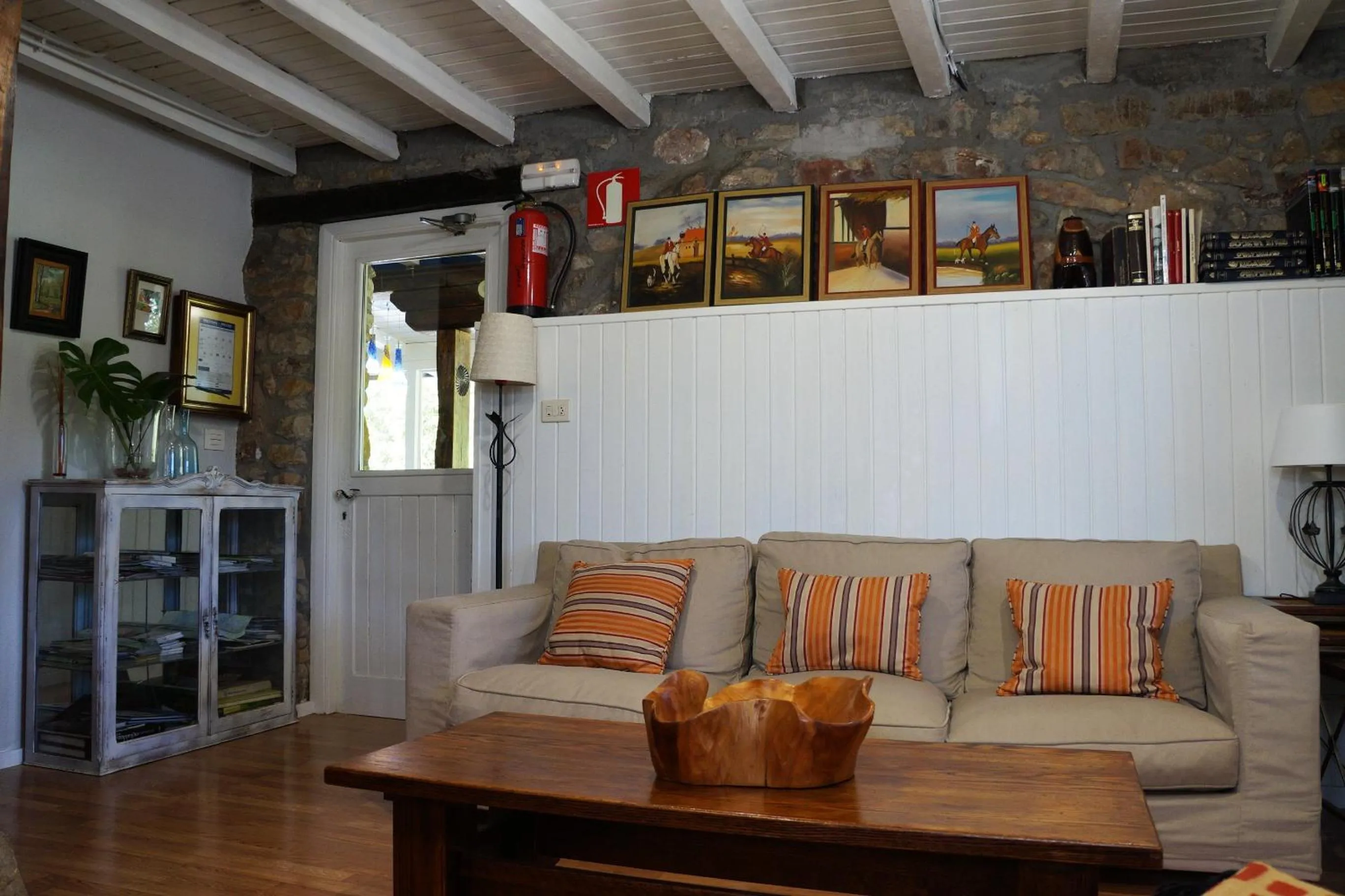 Communal lounge/ TV room in Agroturismo Ibarra