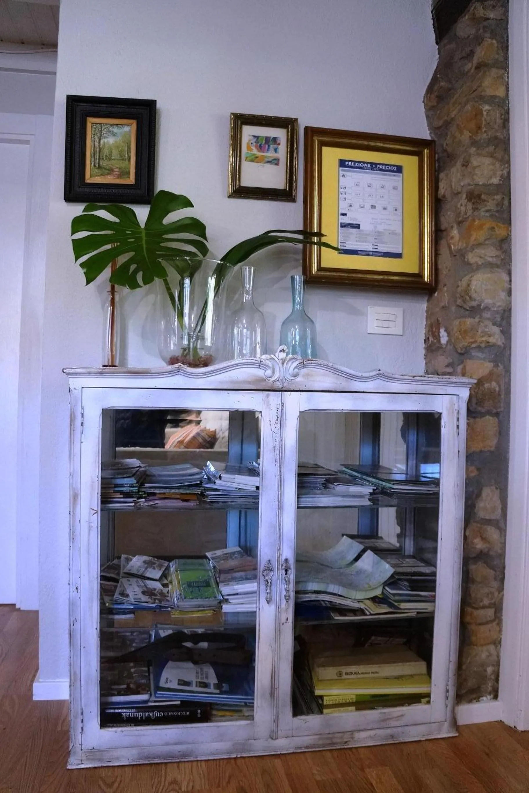 Decorative detail in Agroturismo Ibarra