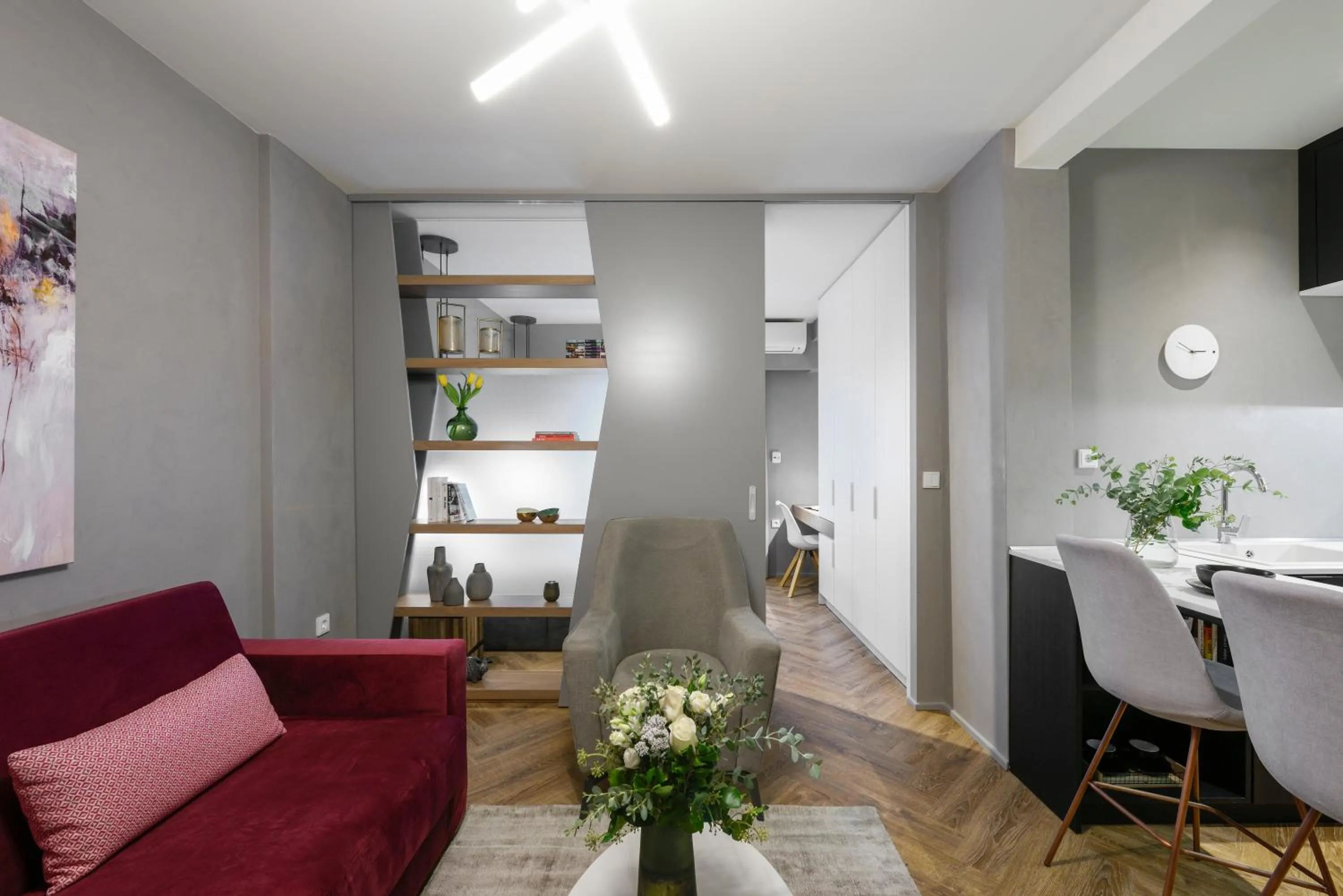 Living room in Olvios Luxury Suites