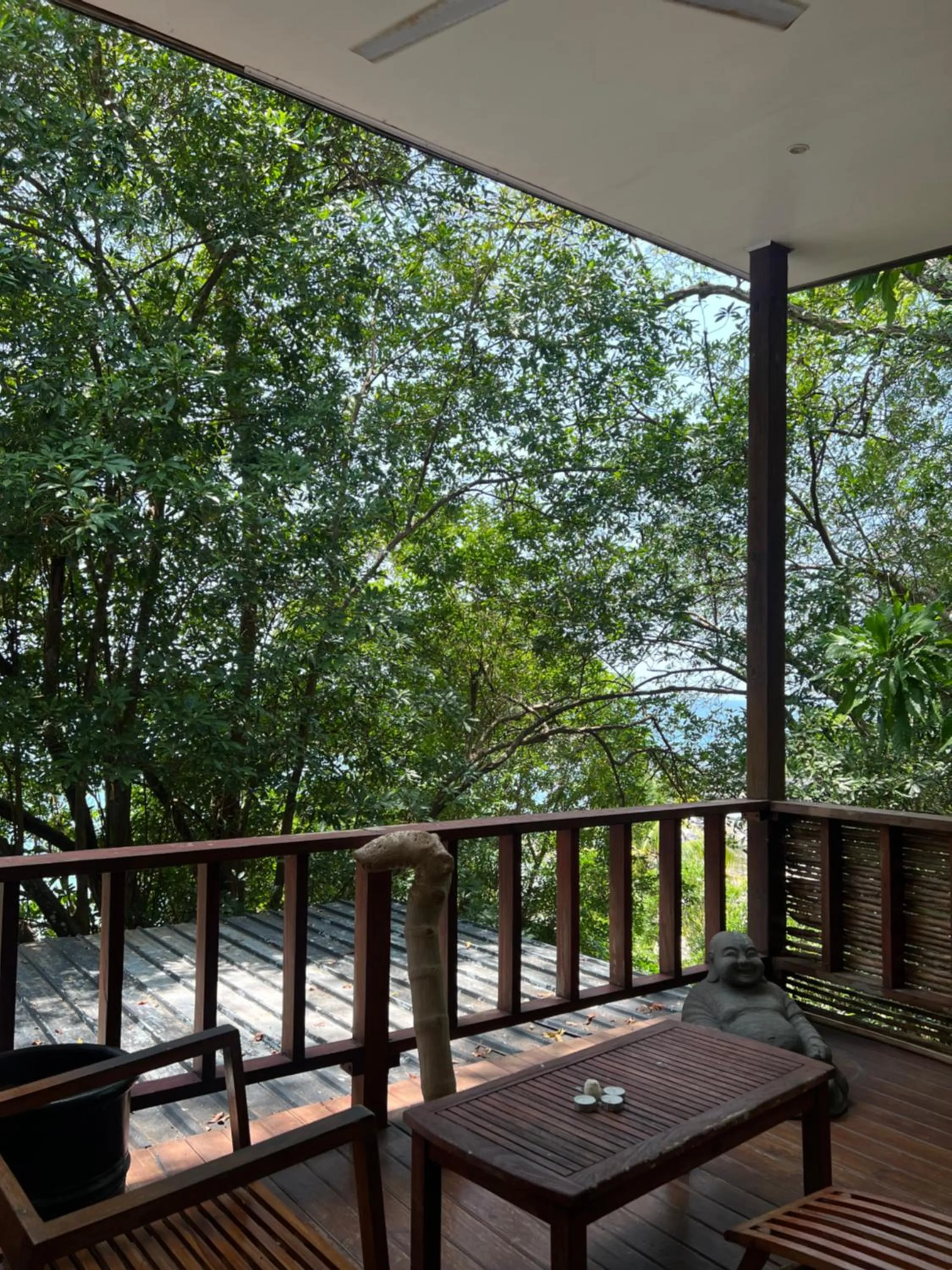 Garden in Saboga Lodge