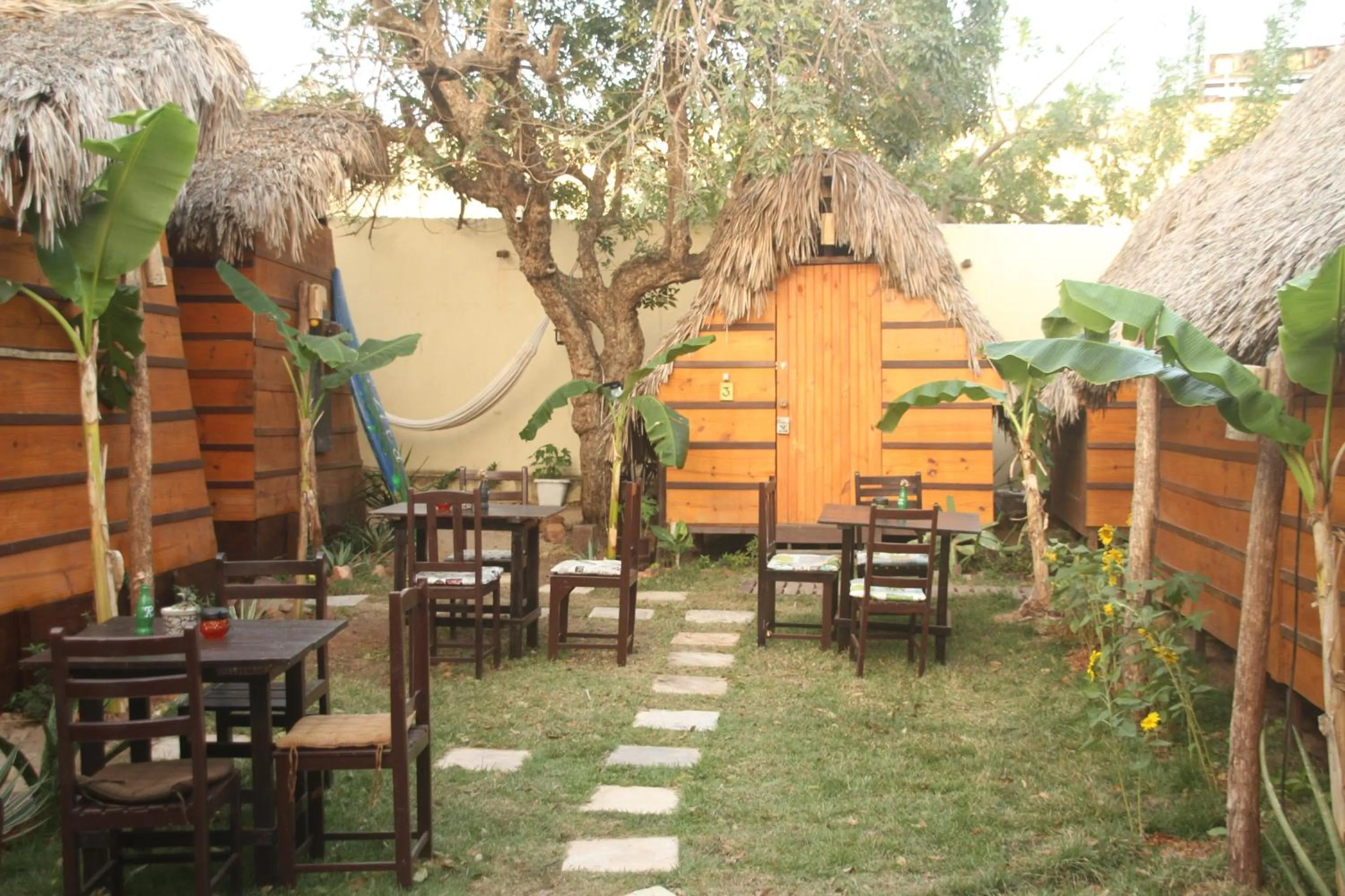 Property building in Raiz Hostel