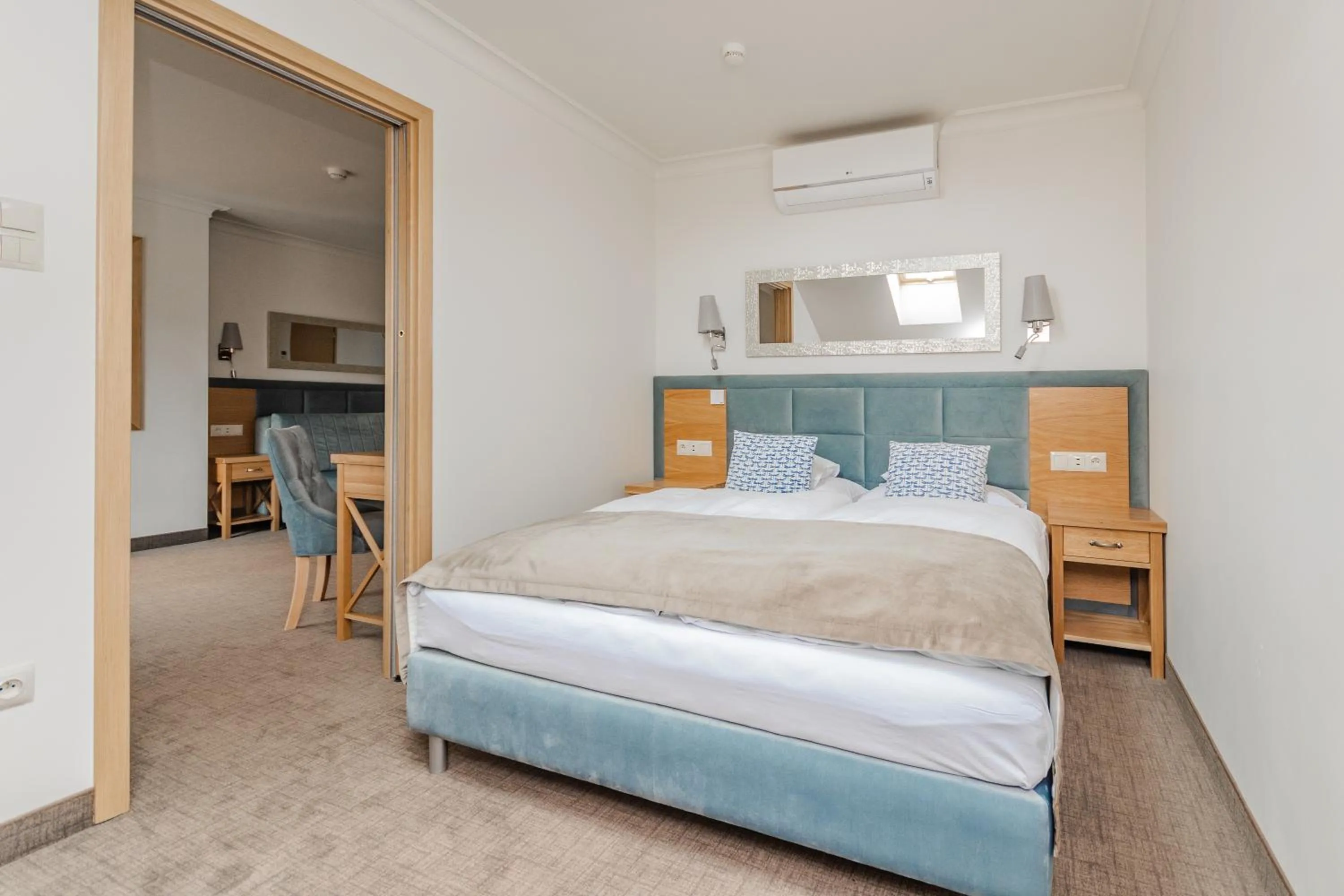 Bedroom, Bed in Hotel Kahlberg