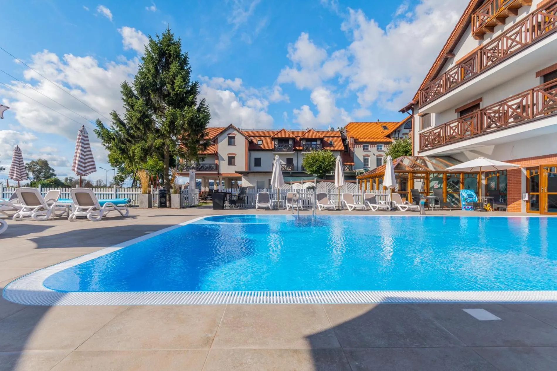 Swimming pool in Hotel Kahlberg