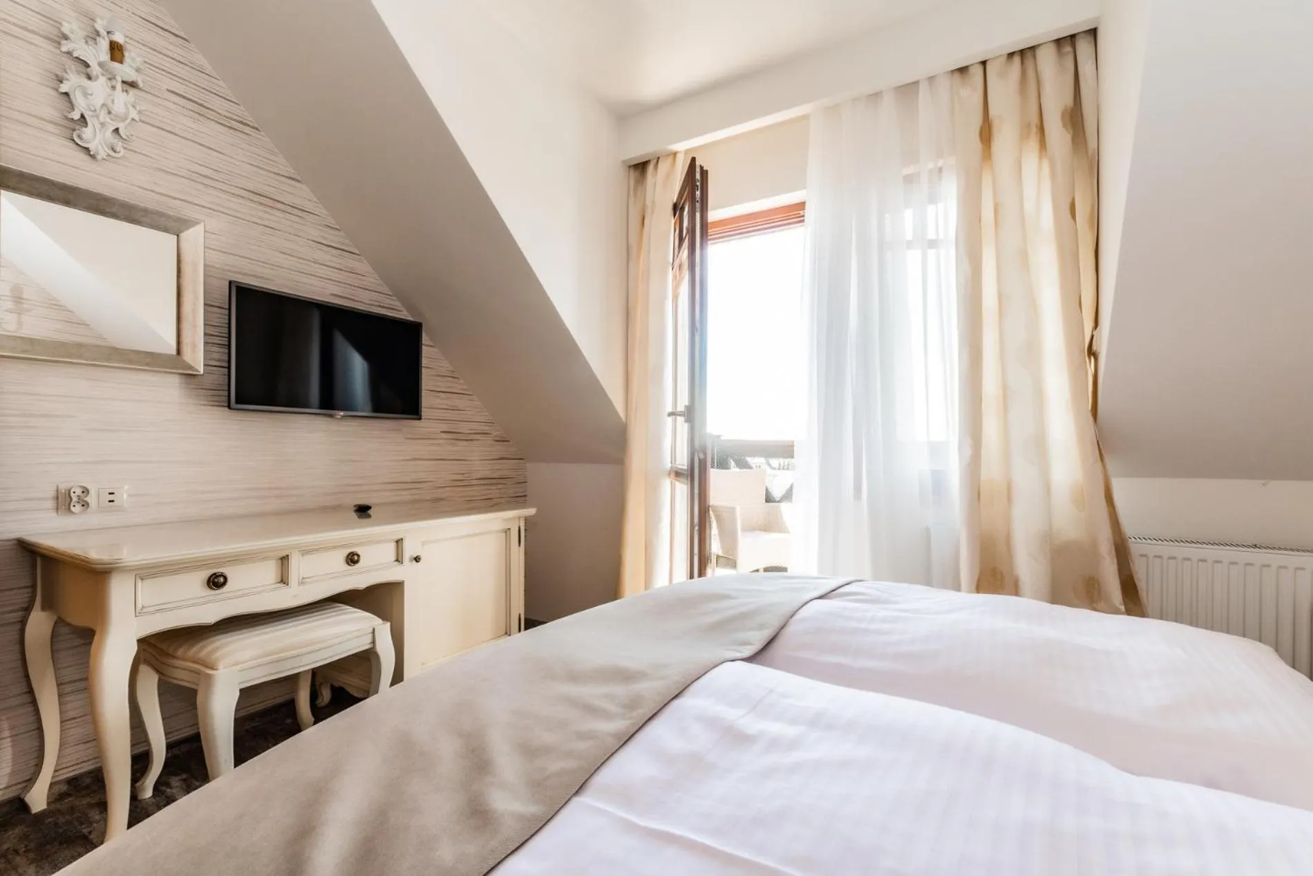 Bedroom, Bed in Hotel Kahlberg