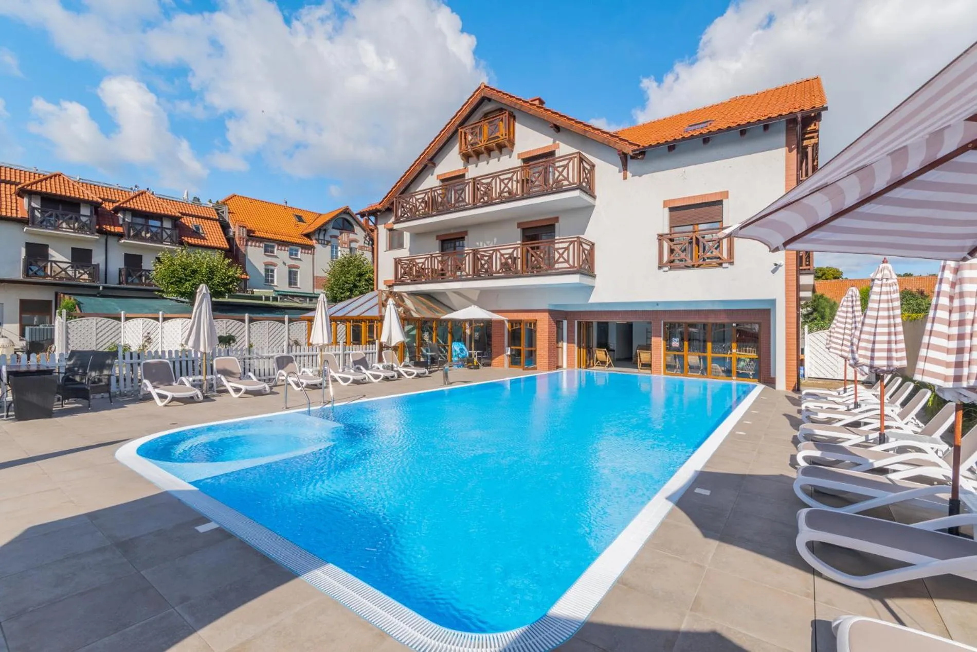 Swimming pool in Hotel Kahlberg