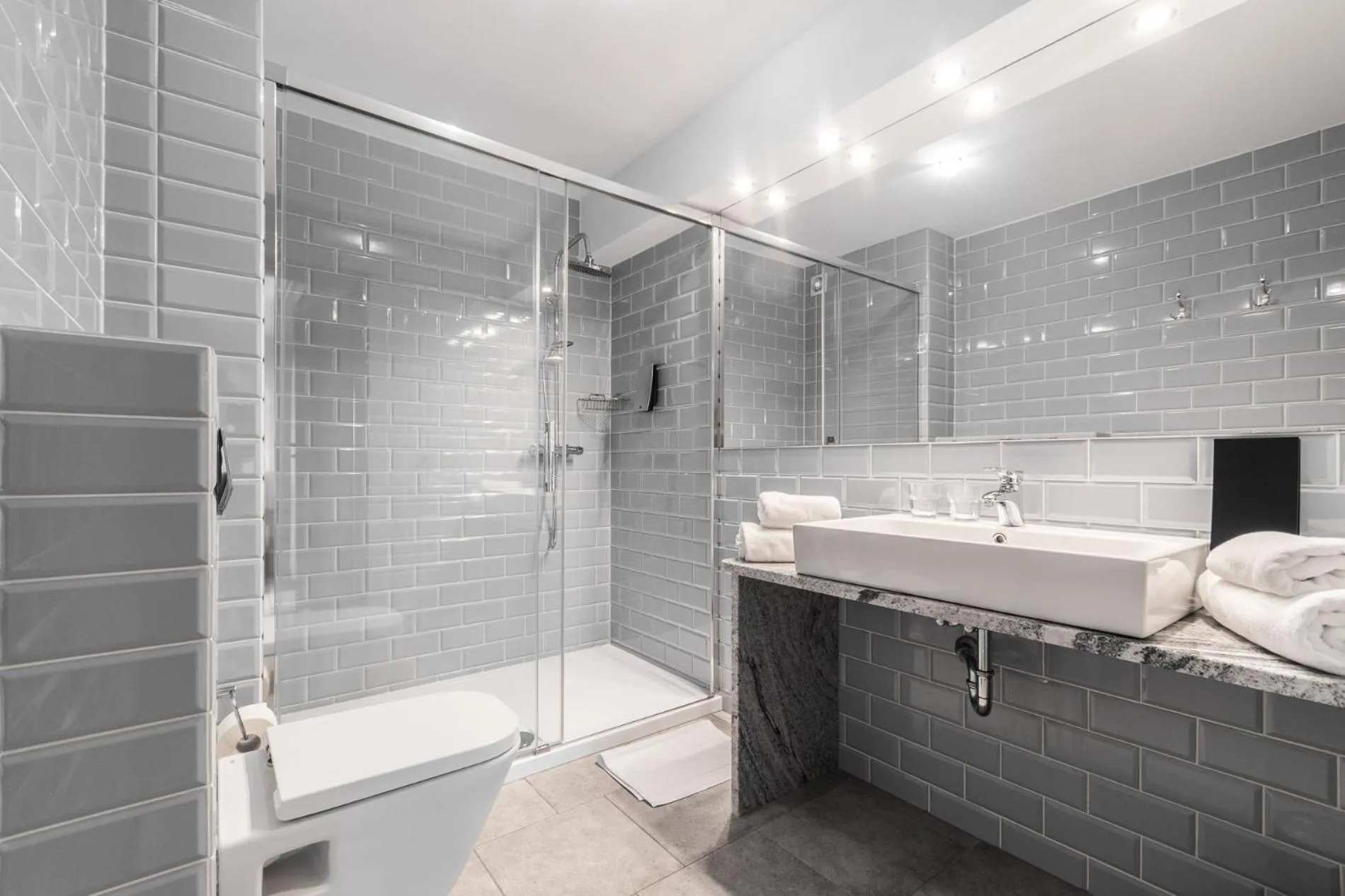 Bathroom in Hotel Kahlberg