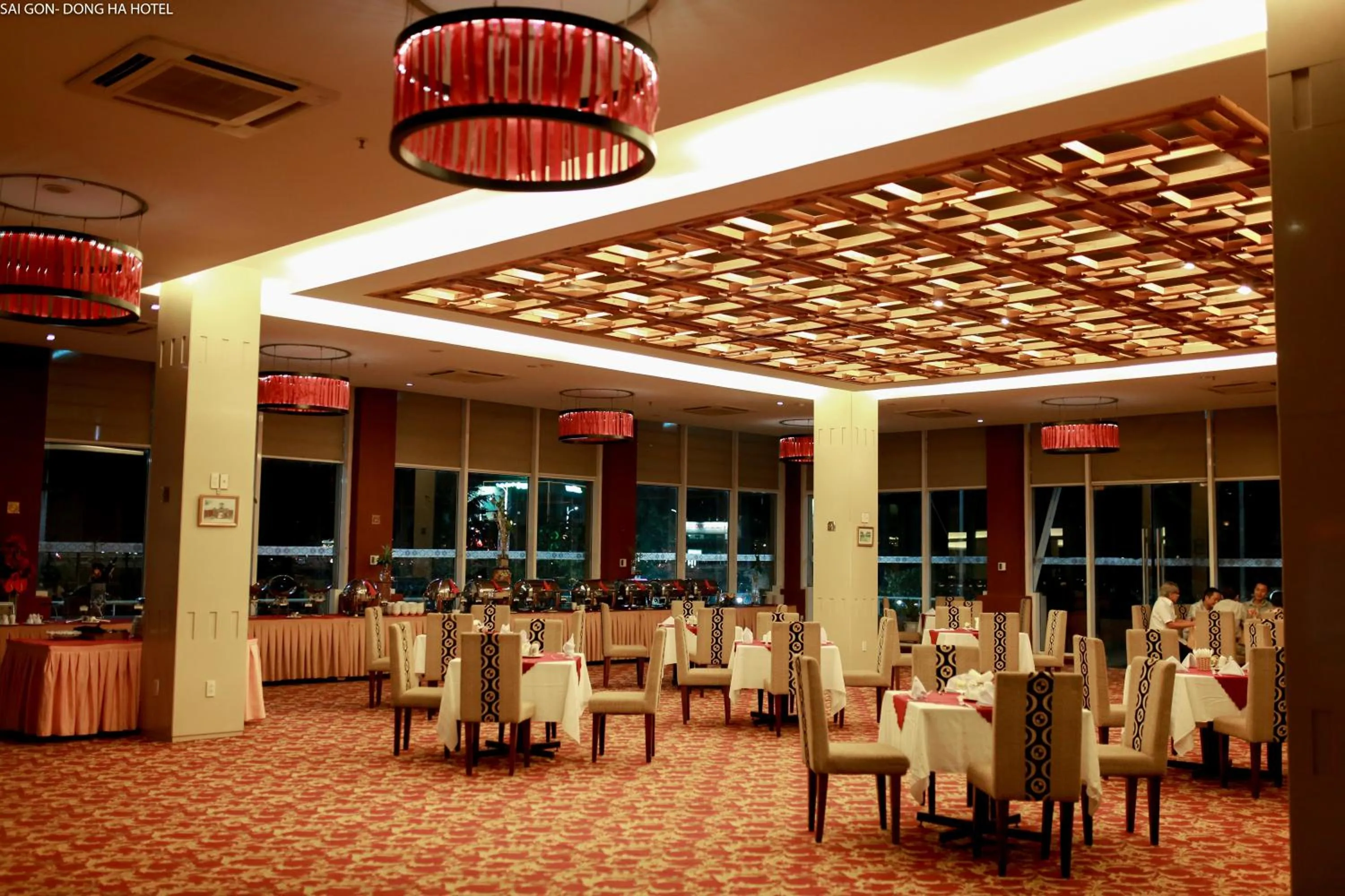 Dining area in Sai Gon Dong Ha Hotel - a member of Saigontourist Group