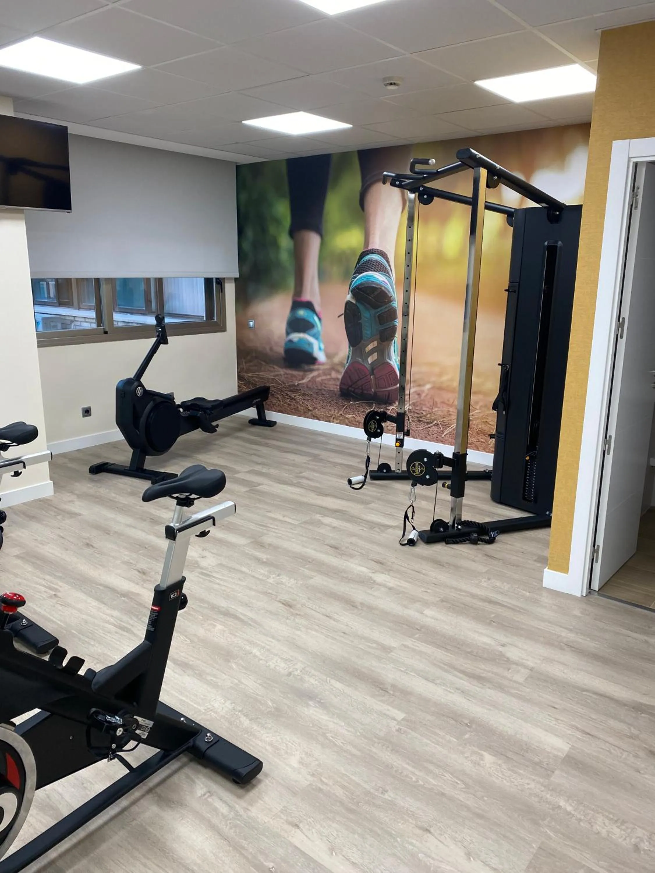 Fitness centre/facilities in Hotel Escuela Madrid