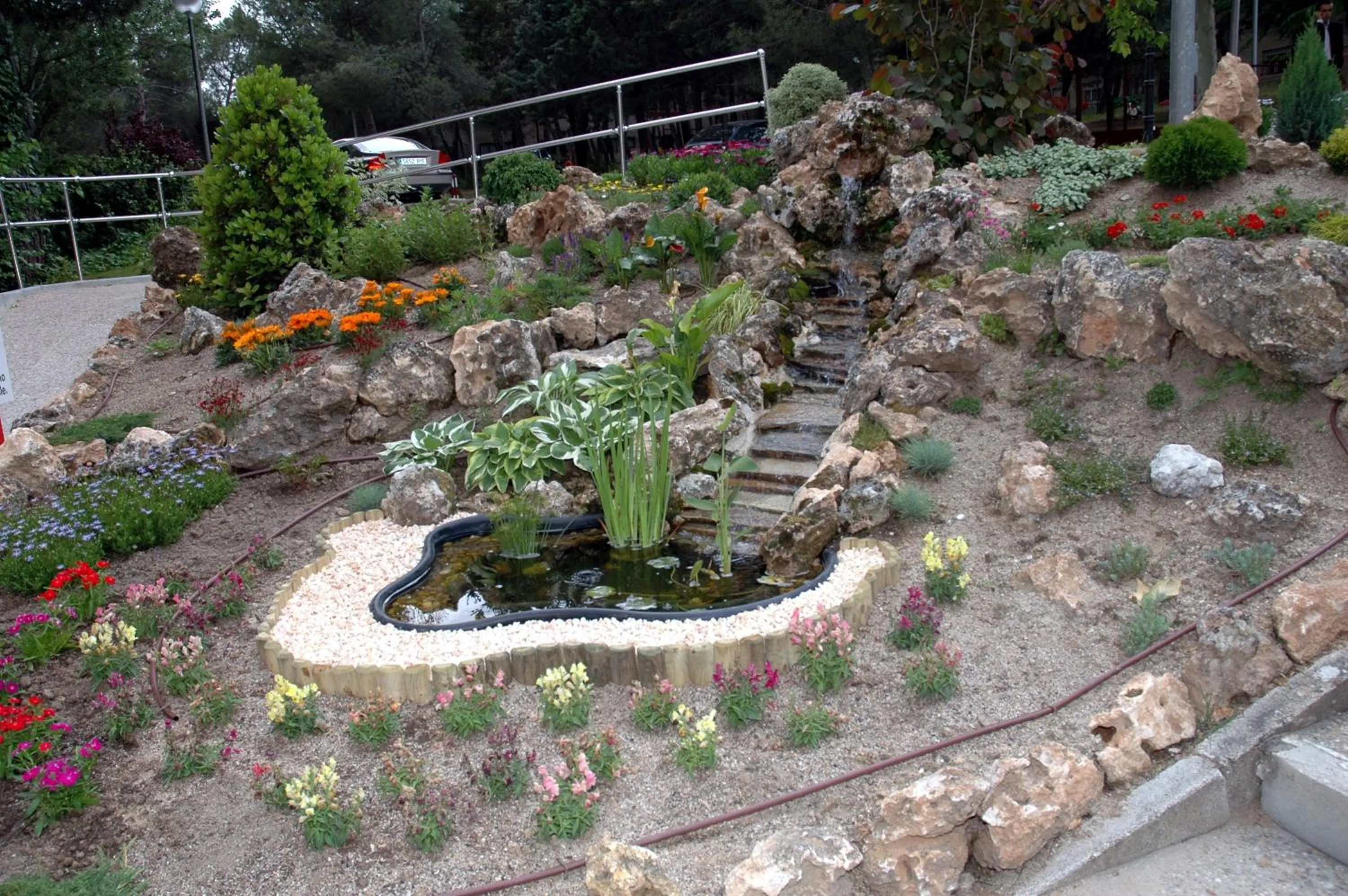 Garden in Hotel Escuela Madrid
