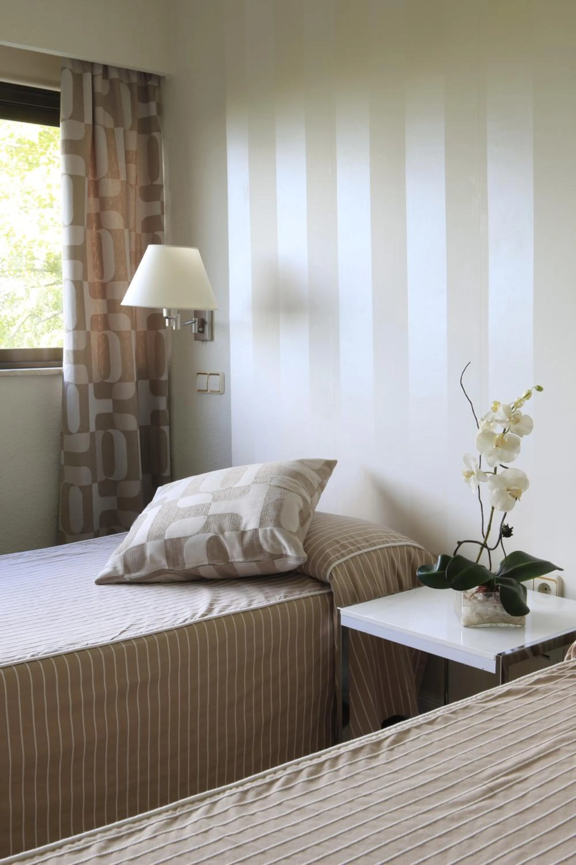 Bed in Hotel Escuela Madrid