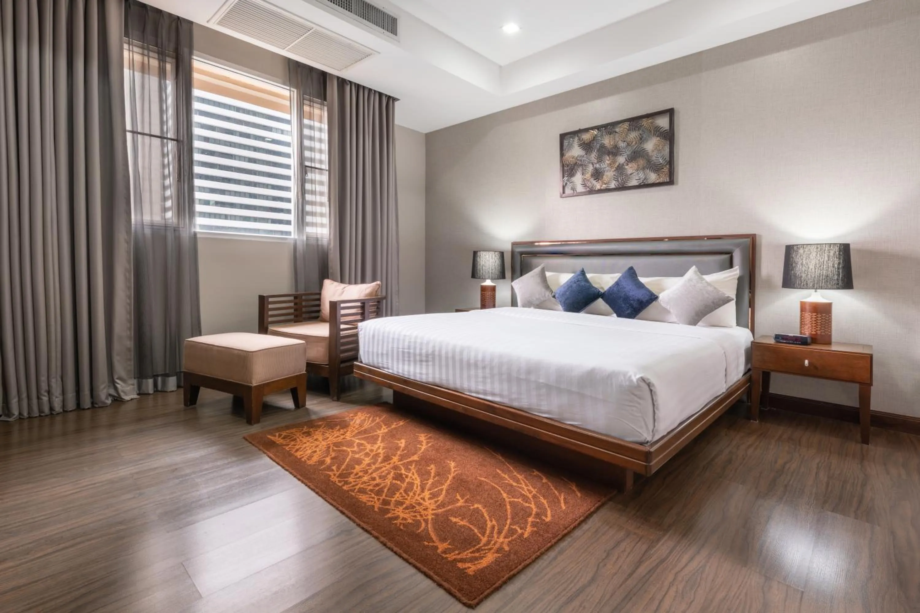 Bedroom, Bed in Grand Asoke Suites Boutique Residence