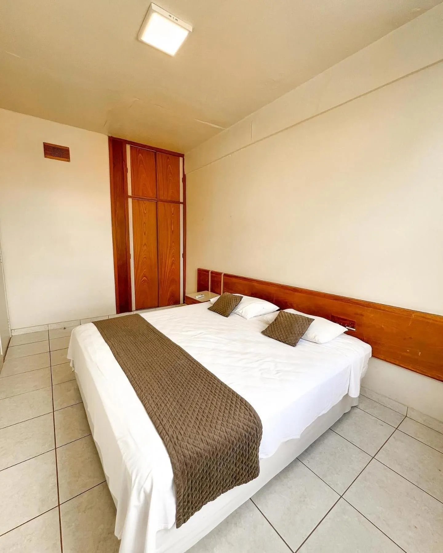 Bedroom in Uberaba Apart Hotel by Easy Hotéis