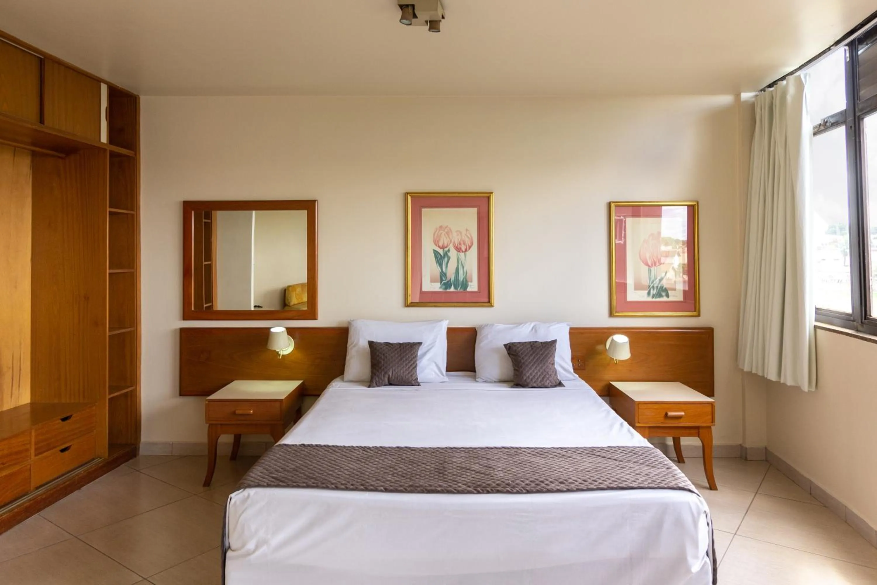 Bed in Uberaba Apart Hotel by Easy Hotéis