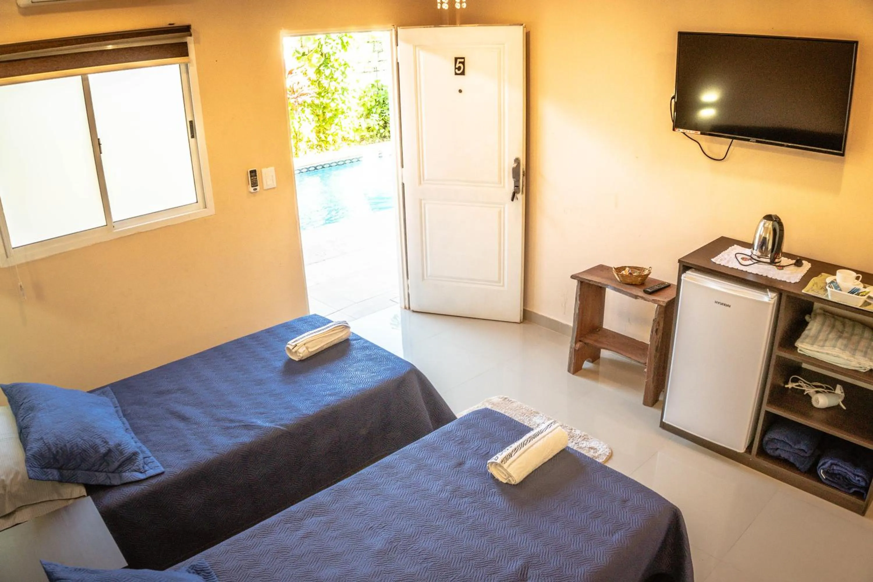 Bed in Managua Apart Hotel