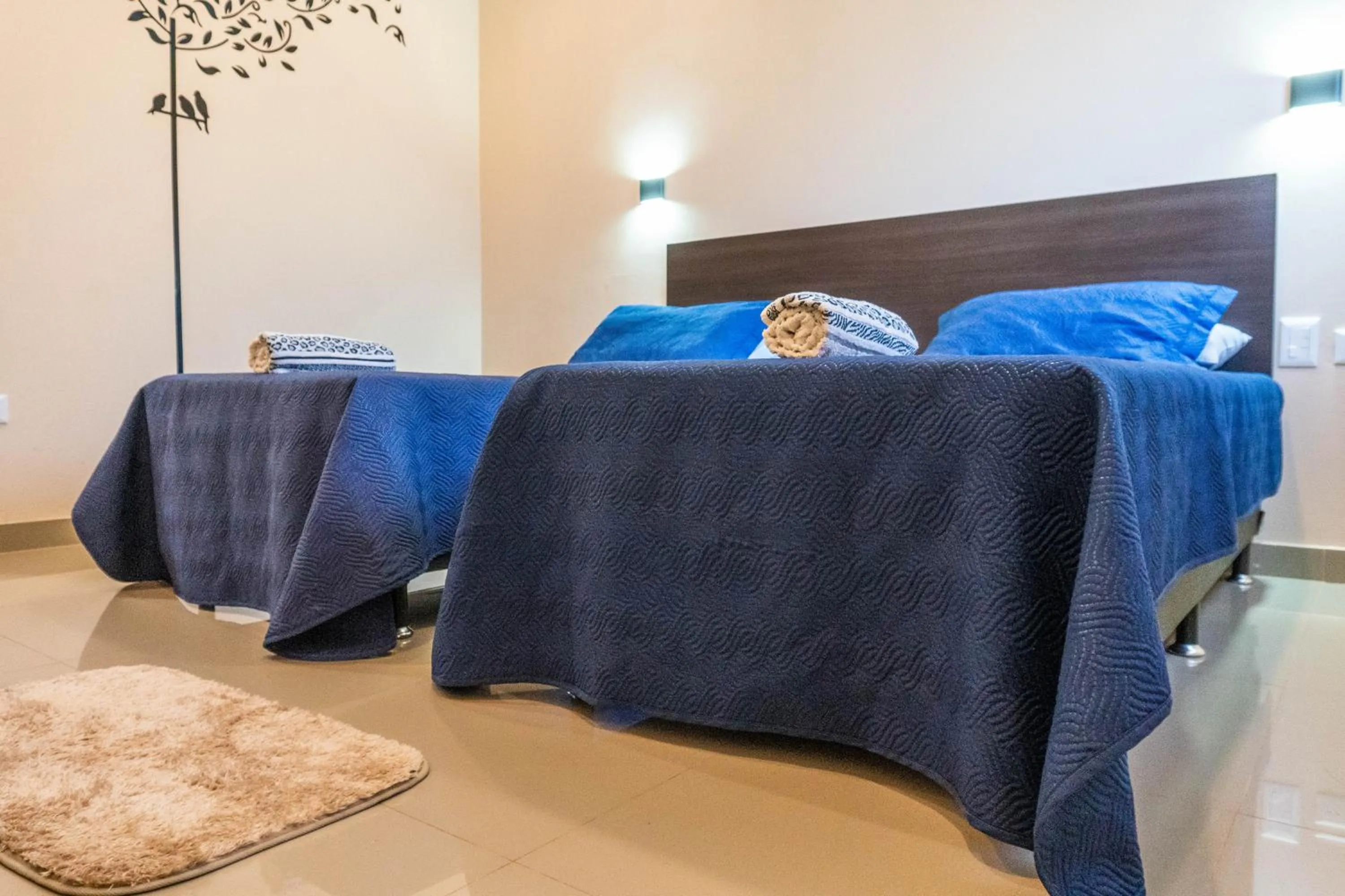 Bed in Managua Apart Hotel