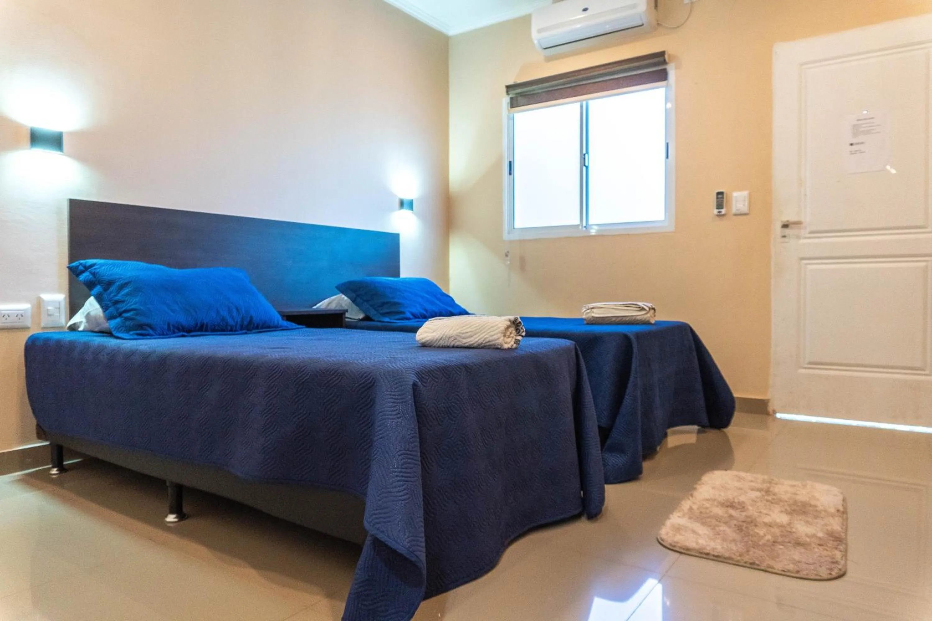 Bed in Managua Apart Hotel