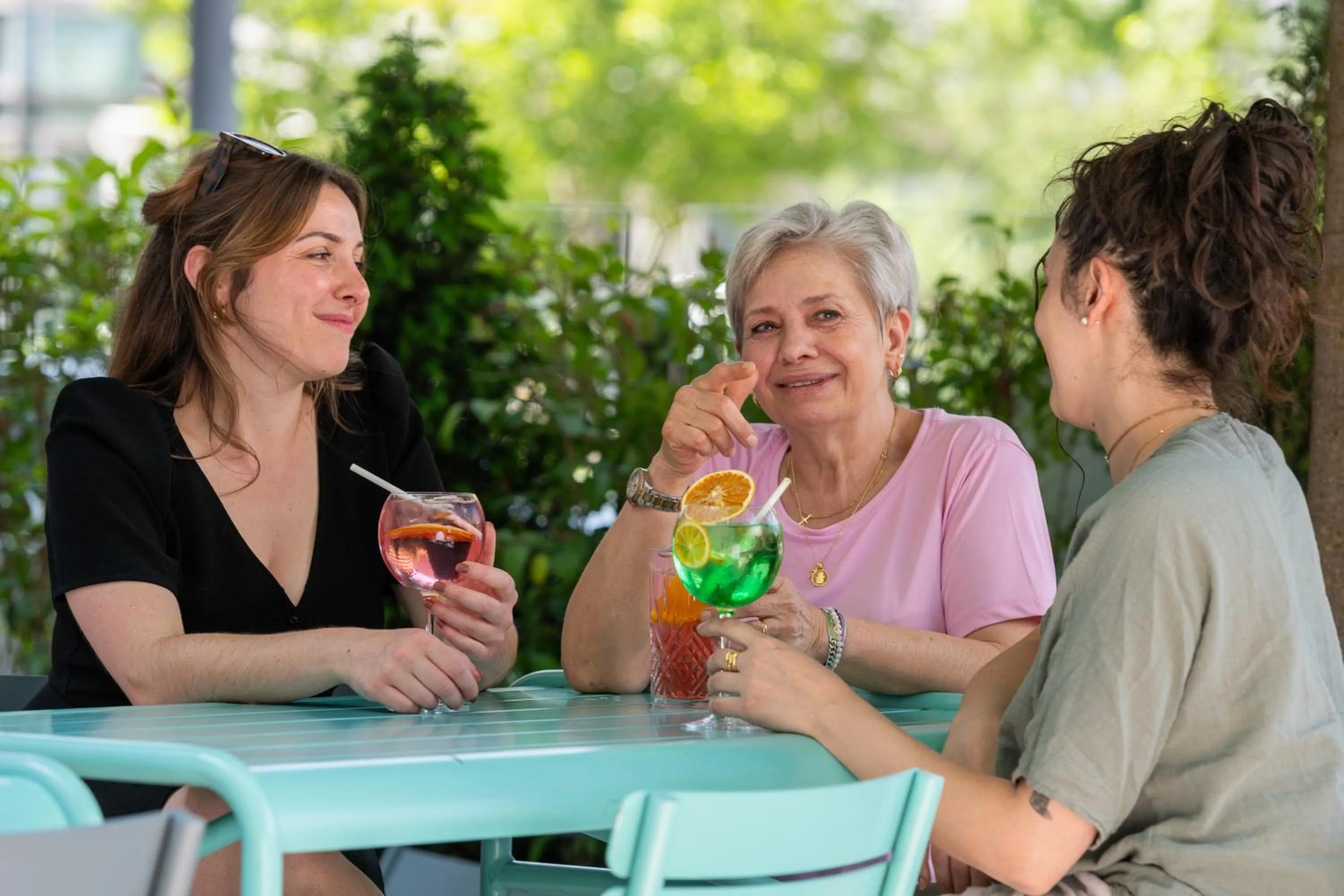 Patio in ibis Lyon Part Dieu Les Halles