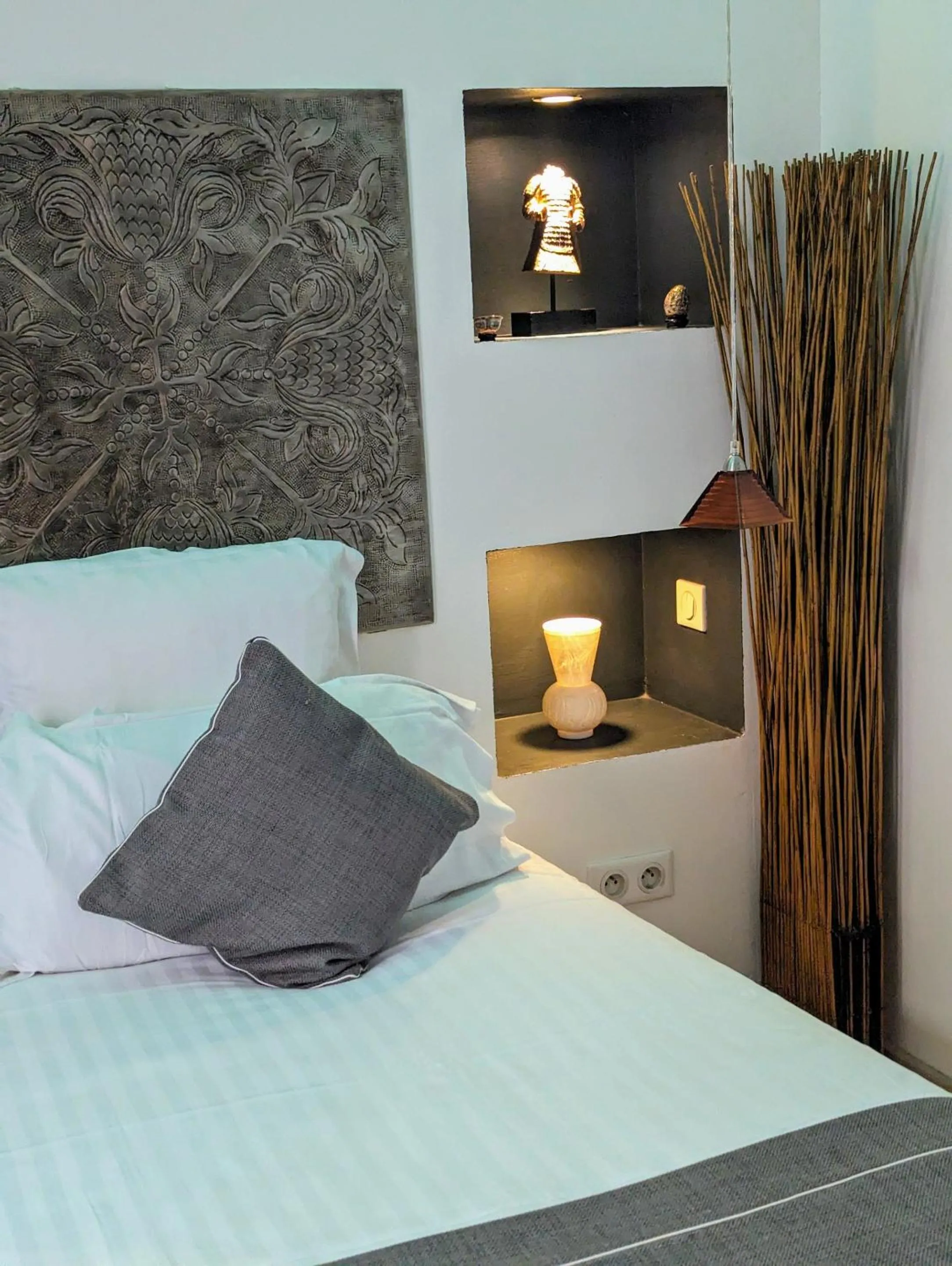 Bedroom, Bed in Chambres d'Hôtes La Filature