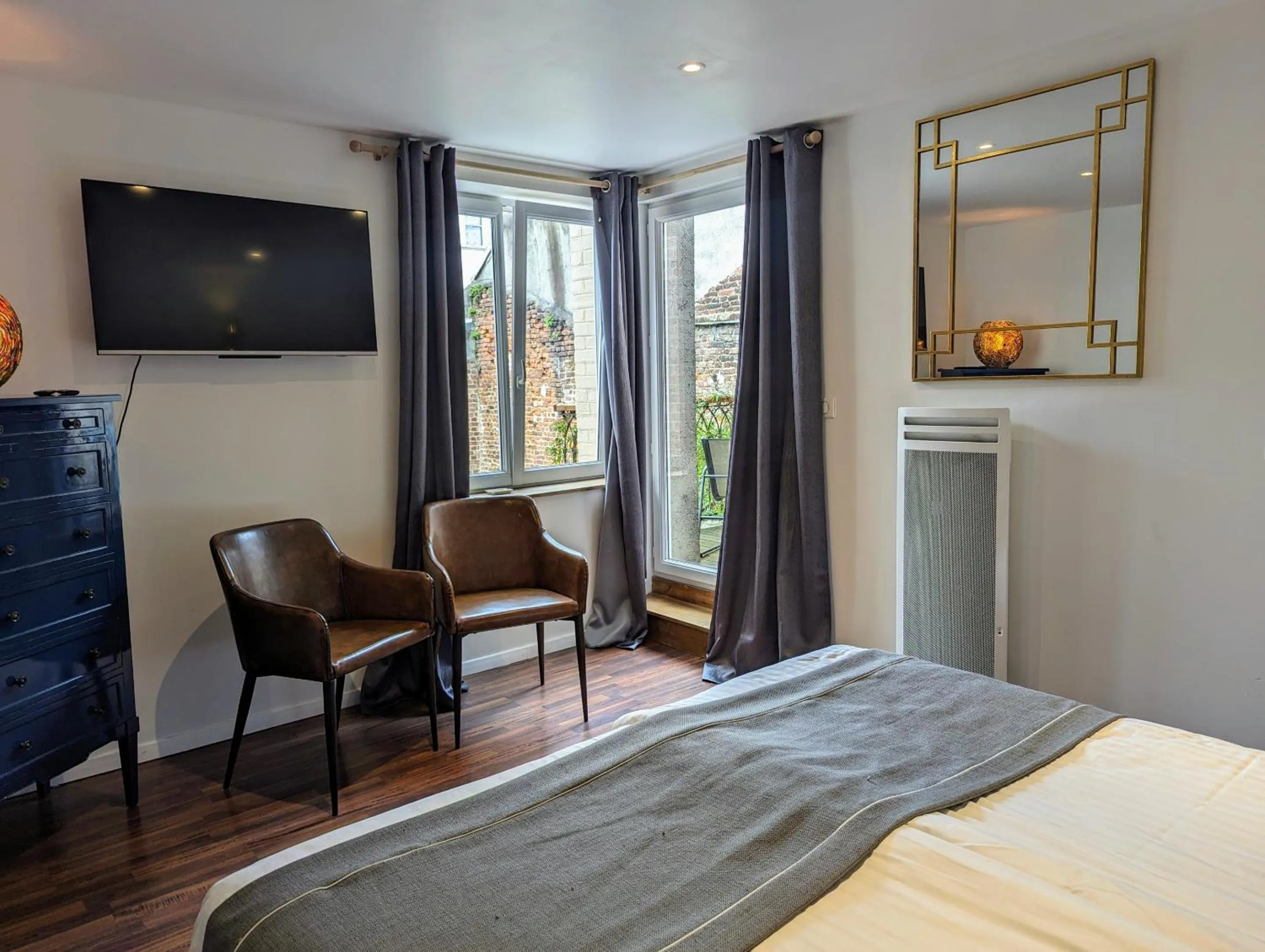 Bedroom, Bed in Chambres d'Hôtes La Filature