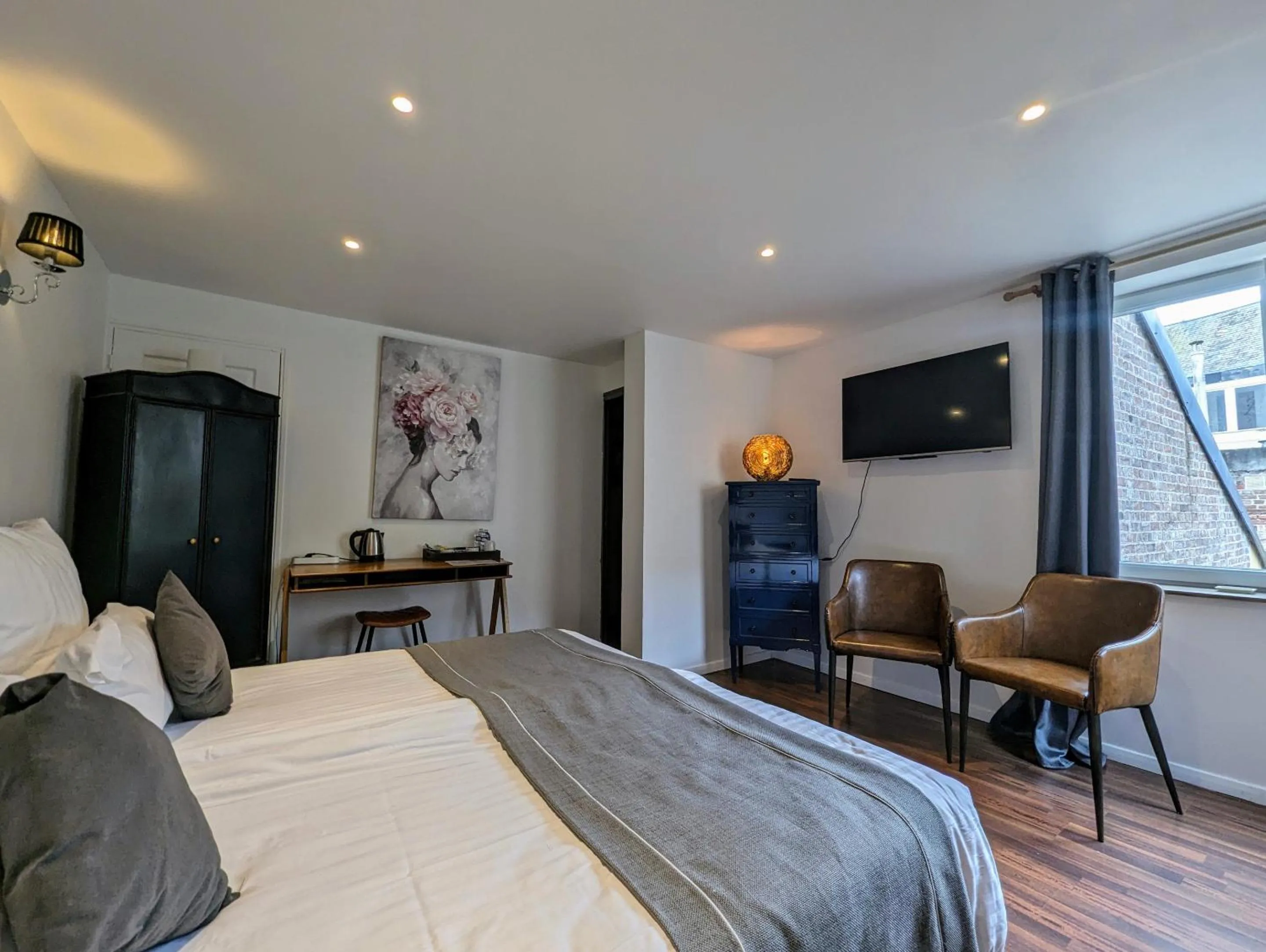 Bedroom, Bed in Chambres d'Hôtes La Filature