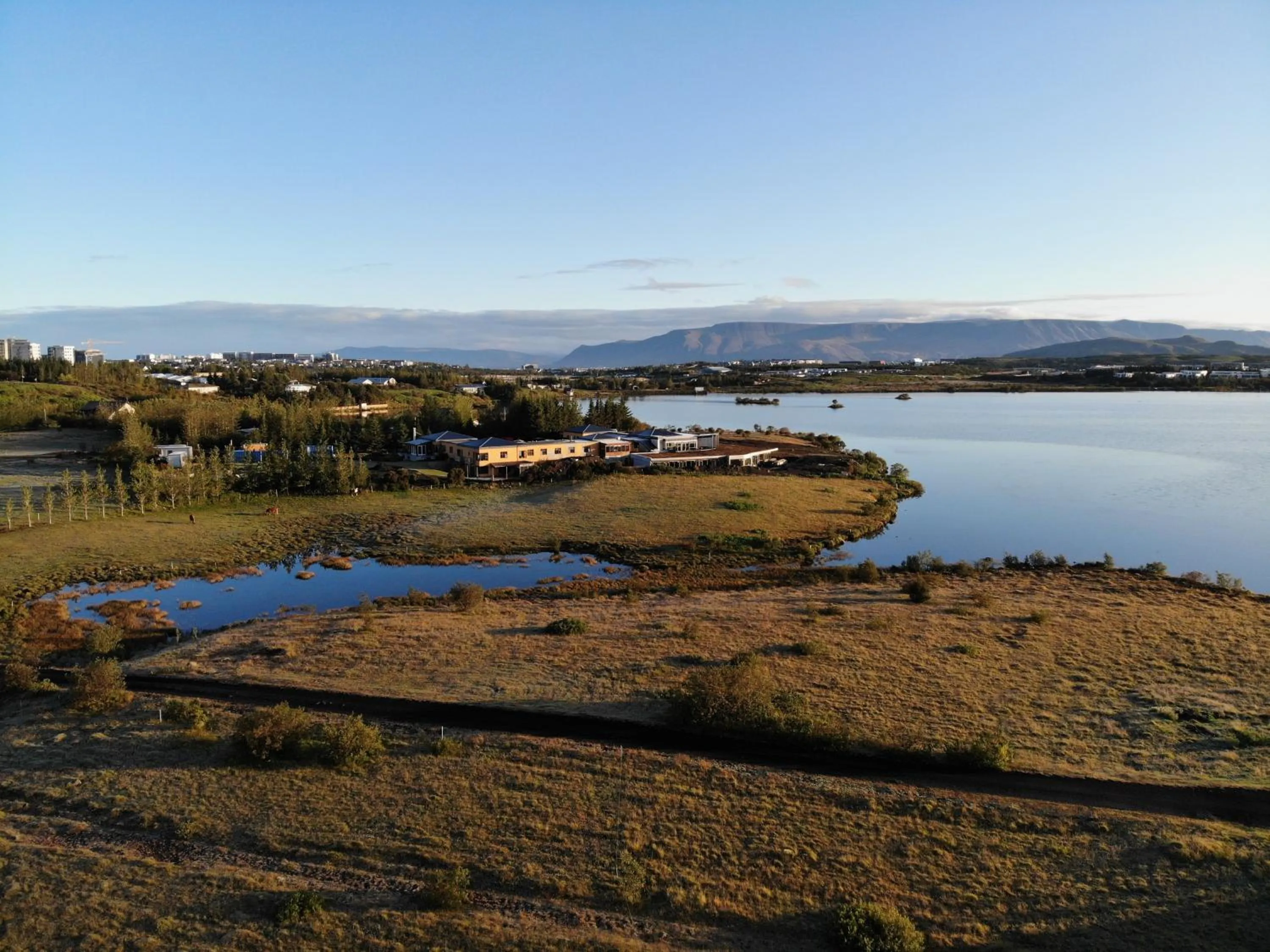Bird's eye view in Hotel Kriunes