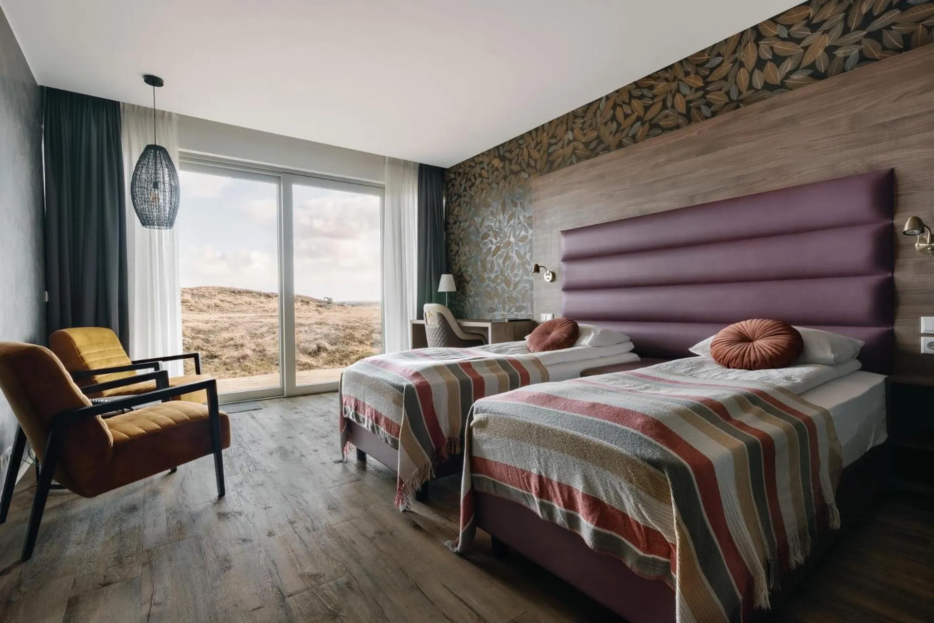 Bedroom, Bed in Hotel Kriunes