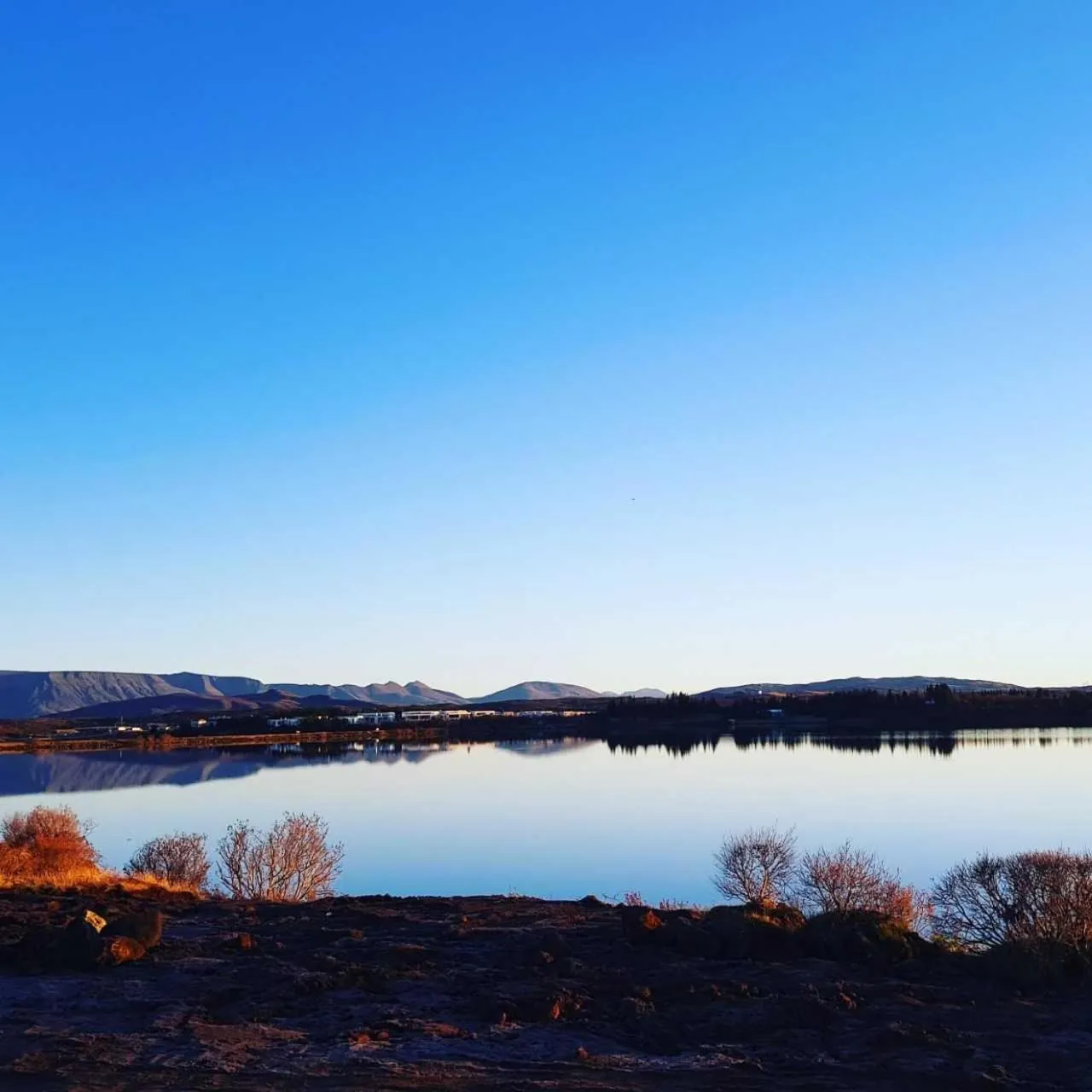 Lake view in Hotel Kriunes