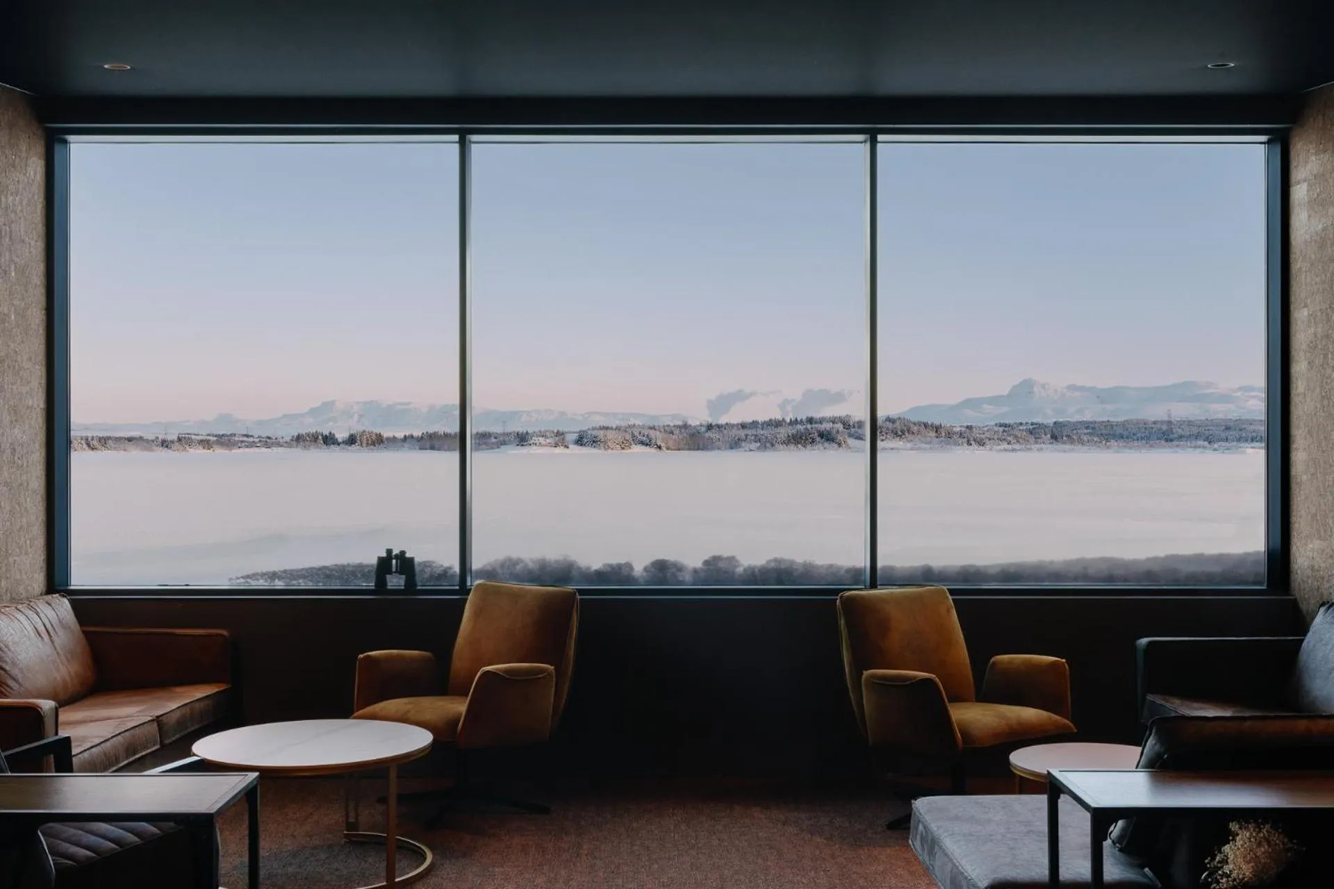 Lake view in Hotel Kriunes