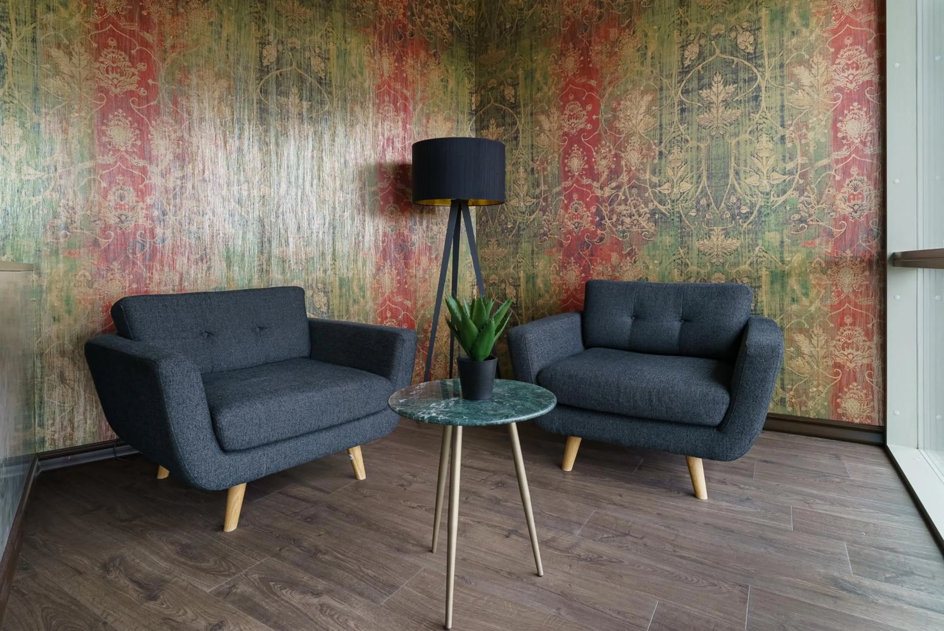 Seating area in Hotel Kriunes