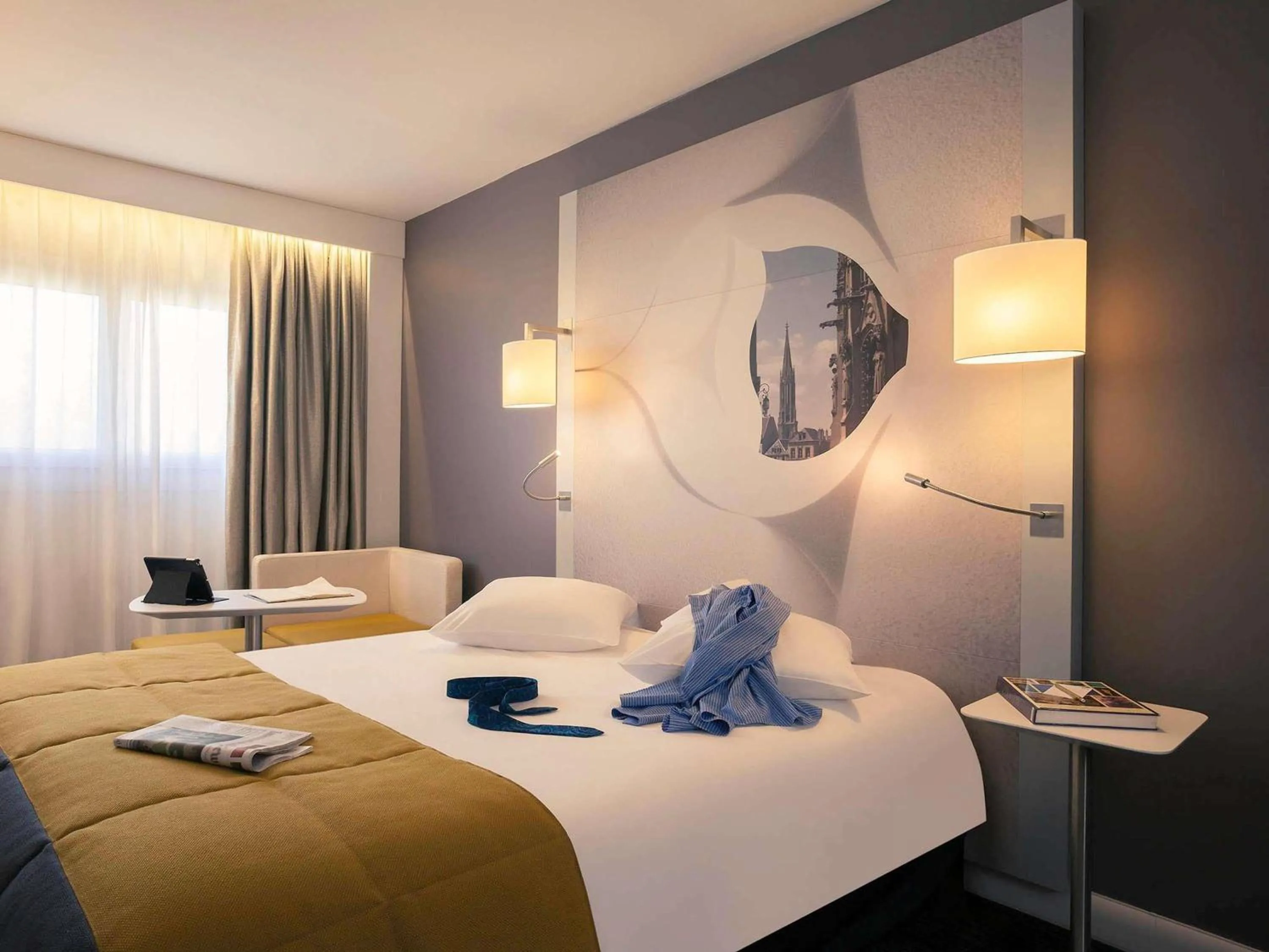 Business facilities, Bed in Mercure Metz Centre